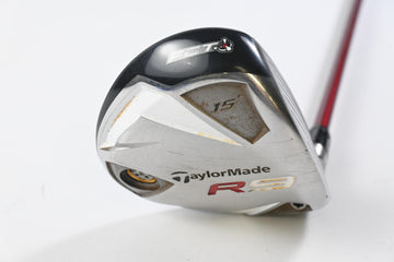 Taylormade R9 #3 Wood / 15 Degree / Stiff Flex Fujikura Motore 70 Shaft