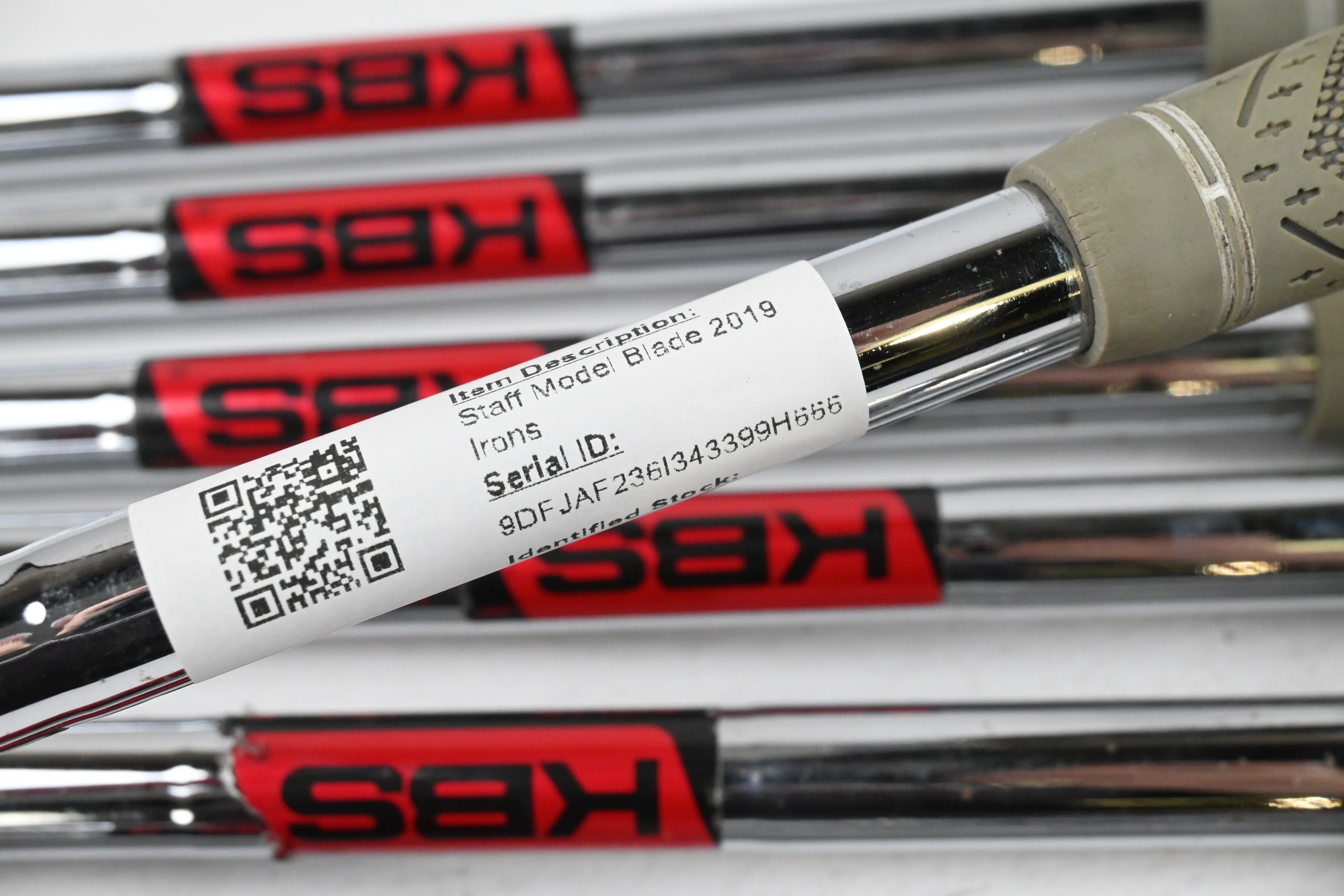 Wilson Staff Model Blade 2019 Irons / 3-PW / Stiff Flex KBS Tour 120 Shafts