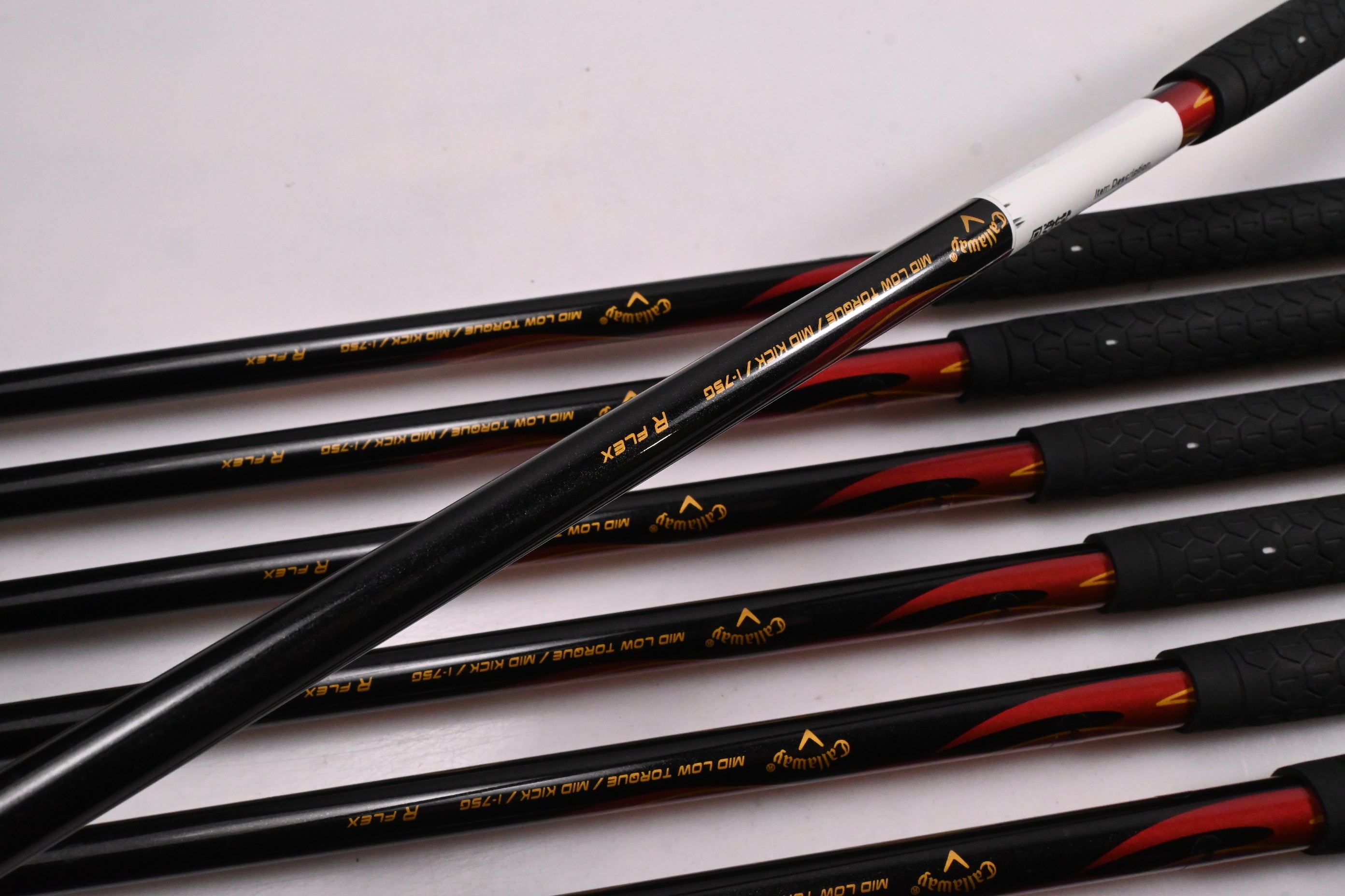 Callaway Diablo Edge Irons / 4-PW+SW / Regular Flex Callaway Diablo 75 Shafts