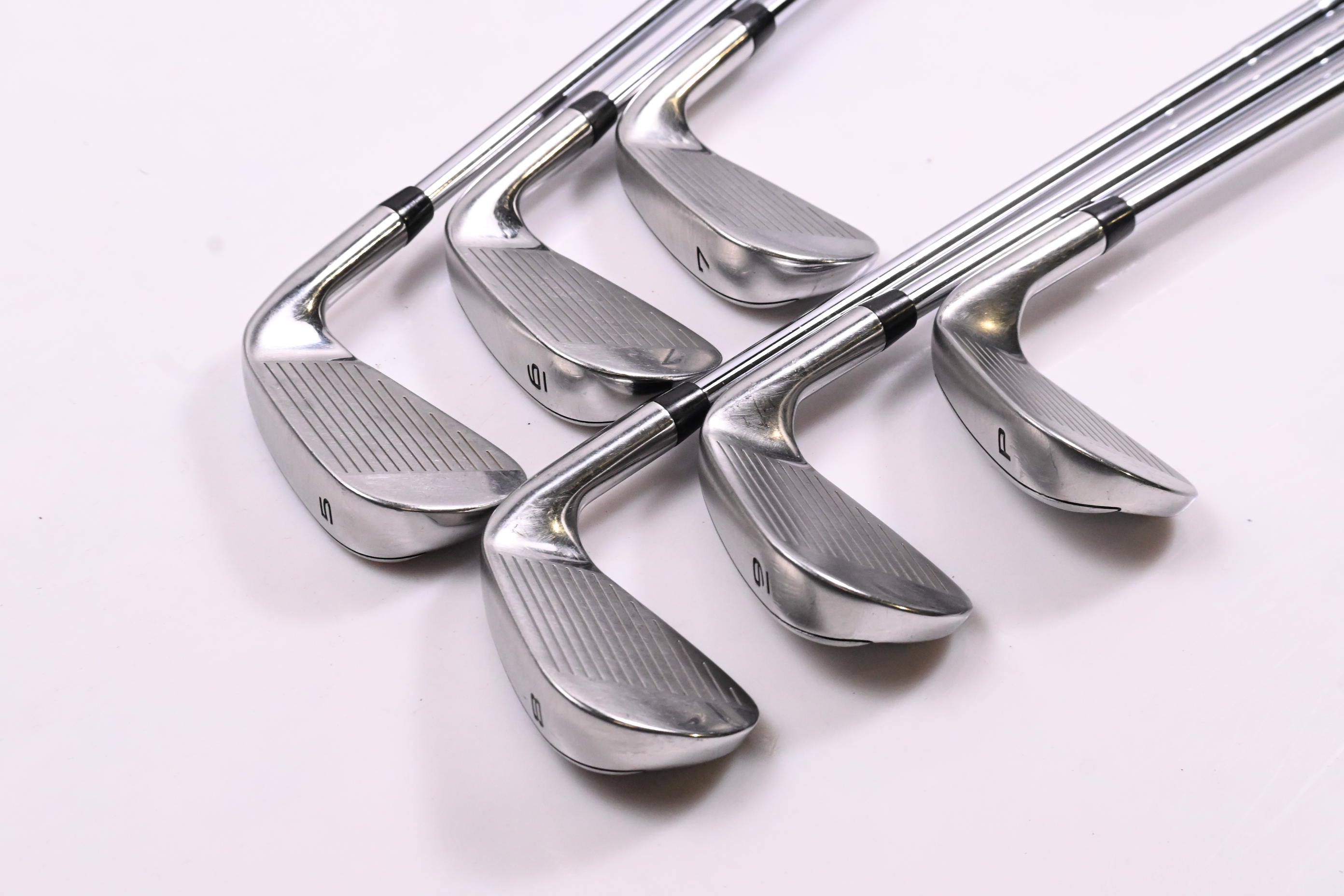 Left Hand Callaway Paradym Ai Smoke Irons / 5-PW / Stiff Flex Elevate MPH 95