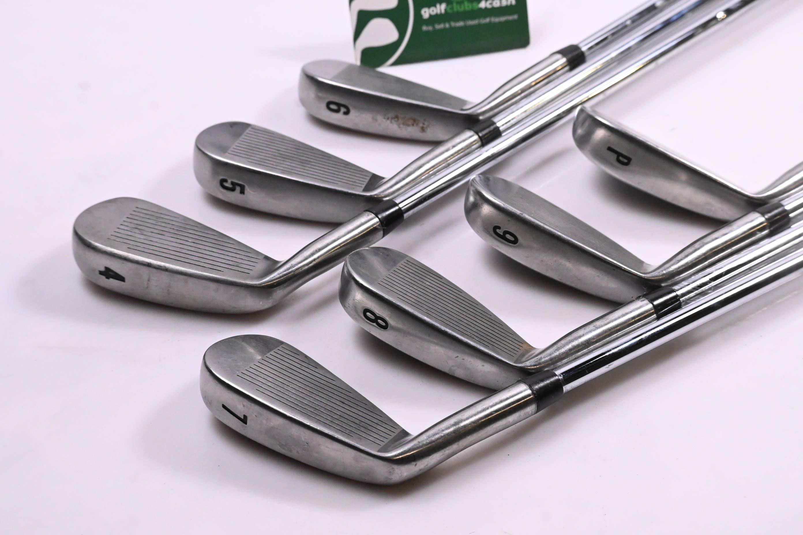 Wishon 989CLA Irons / 4-PW / Regular Flex Steel Shafts / No Shaft Bands