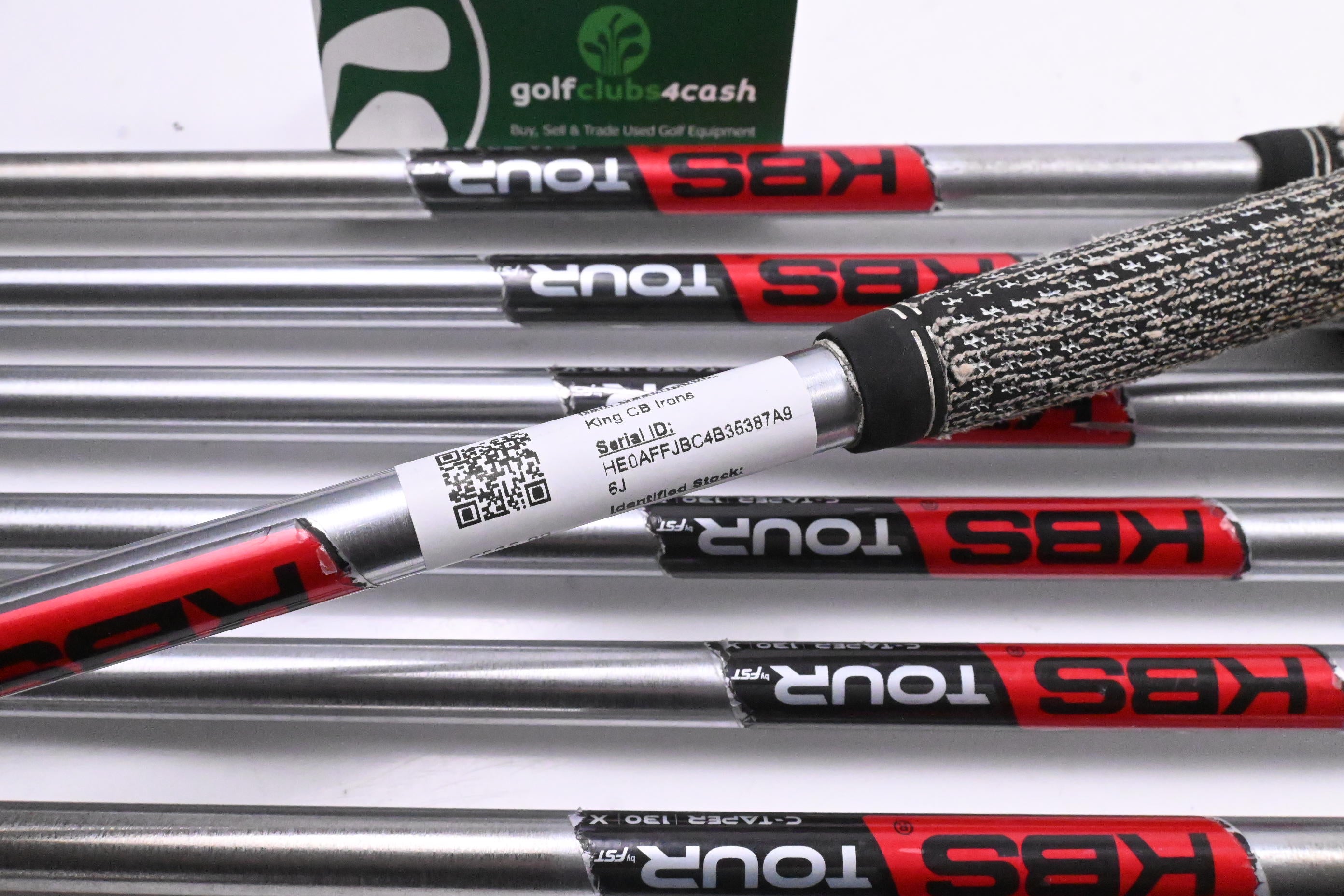 Cobra King CB / MB Irons / 3-9i / X-Flex KBS Tour C-Taper 130 Shafts