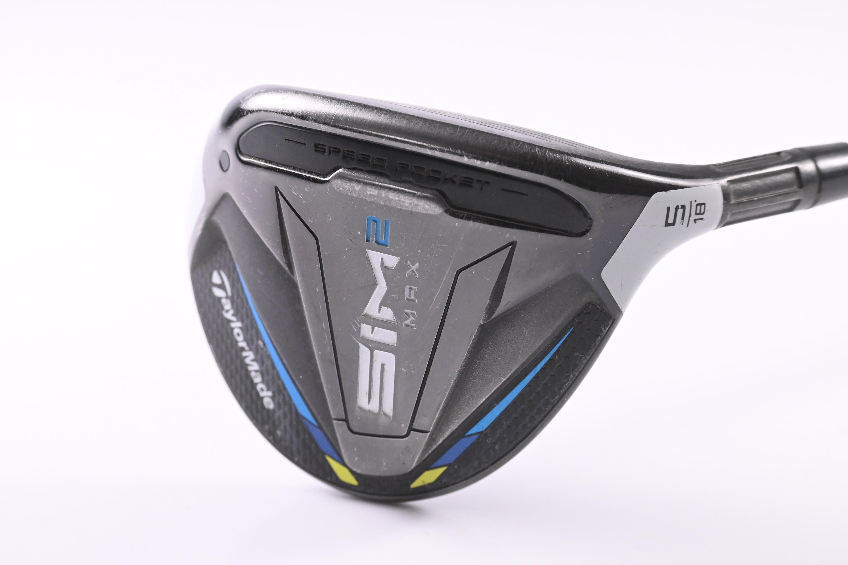 Ladies Taylormade SIM2 Max #5 Wood / 18 Degree / Ladies Flex Aldila NV 45 Shaft