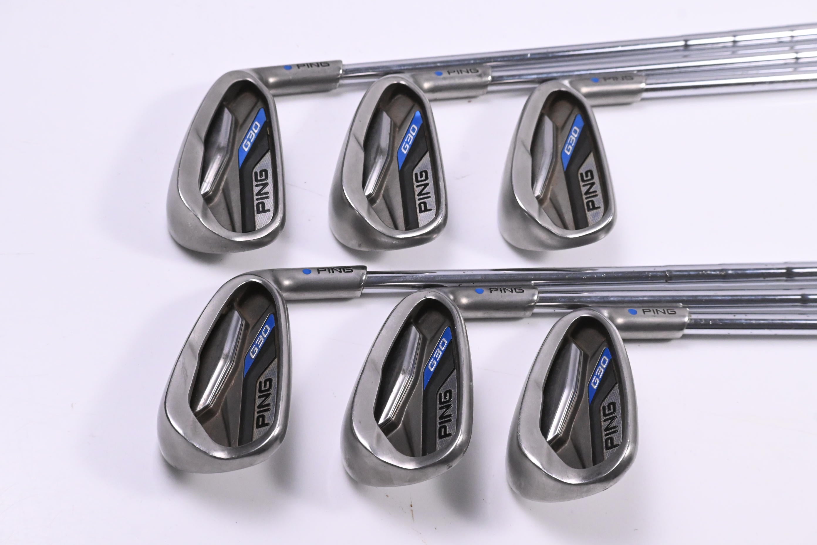 Ping G30 Irons / 5-PW / Stiff Flex Ping CFS Shafts