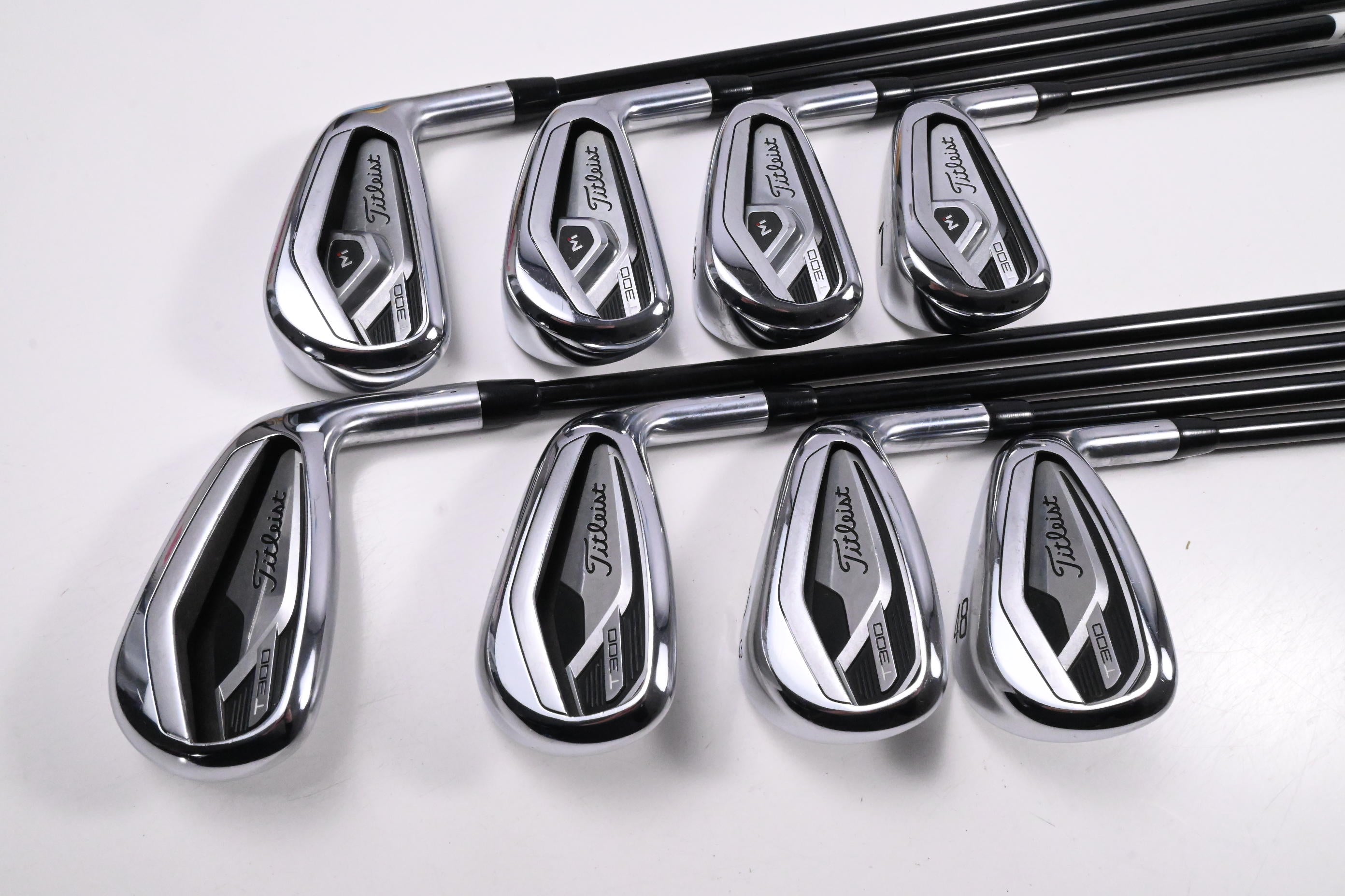 Titleist T300 2021 Irons / 4-PW+48 / Regular Flex Tensei AV Red AM(2) Shafts