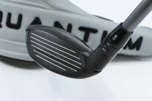Callaway Quantum Max #3 Hybrid / 19 Degree / Stiff Flex Denali Frost Silver 70