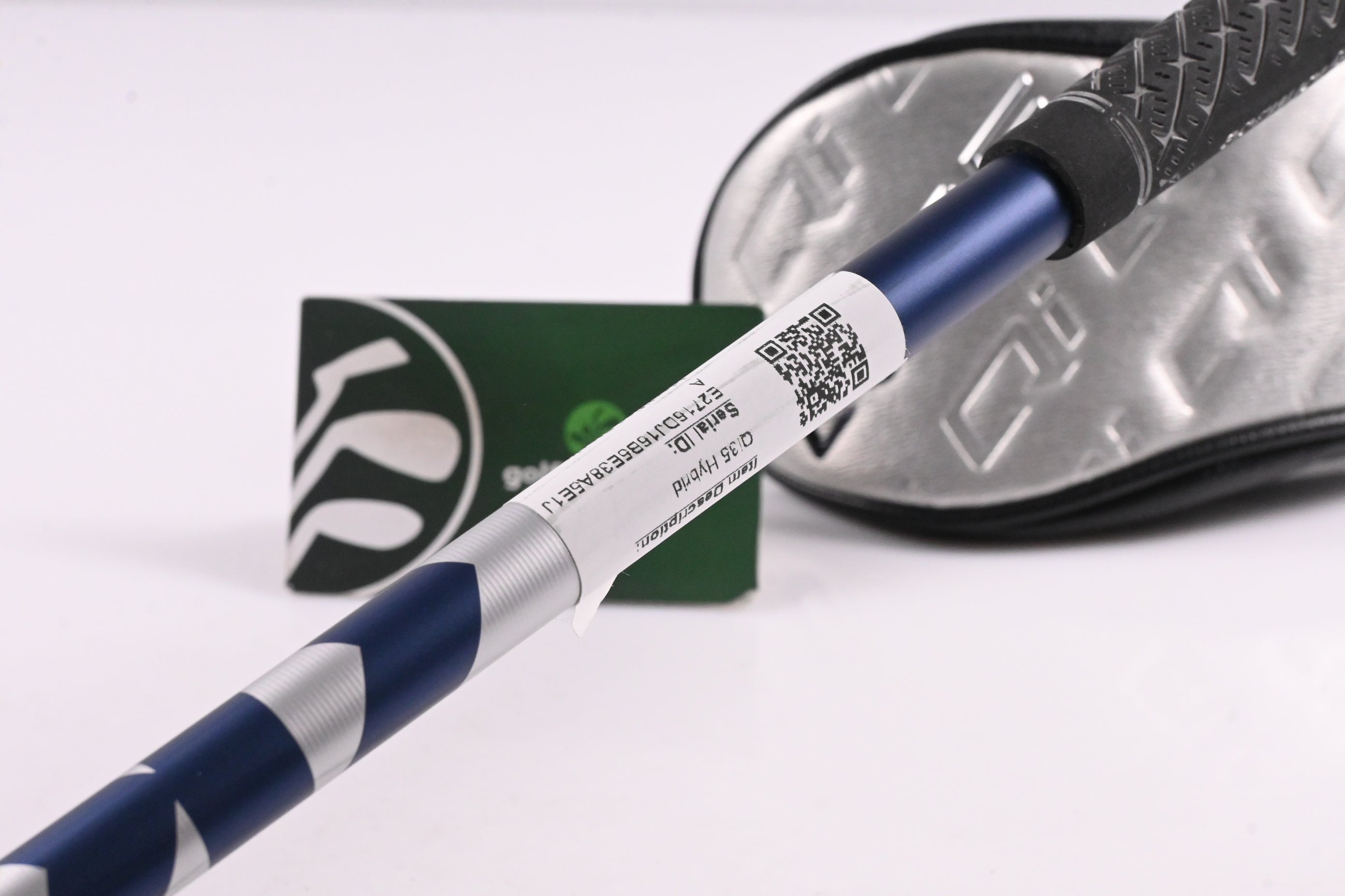 Taylormade Qi35 #4 Hybrid / 22 Degree / Stiff Flex Fujikura Ventus Blue 7 Shaft