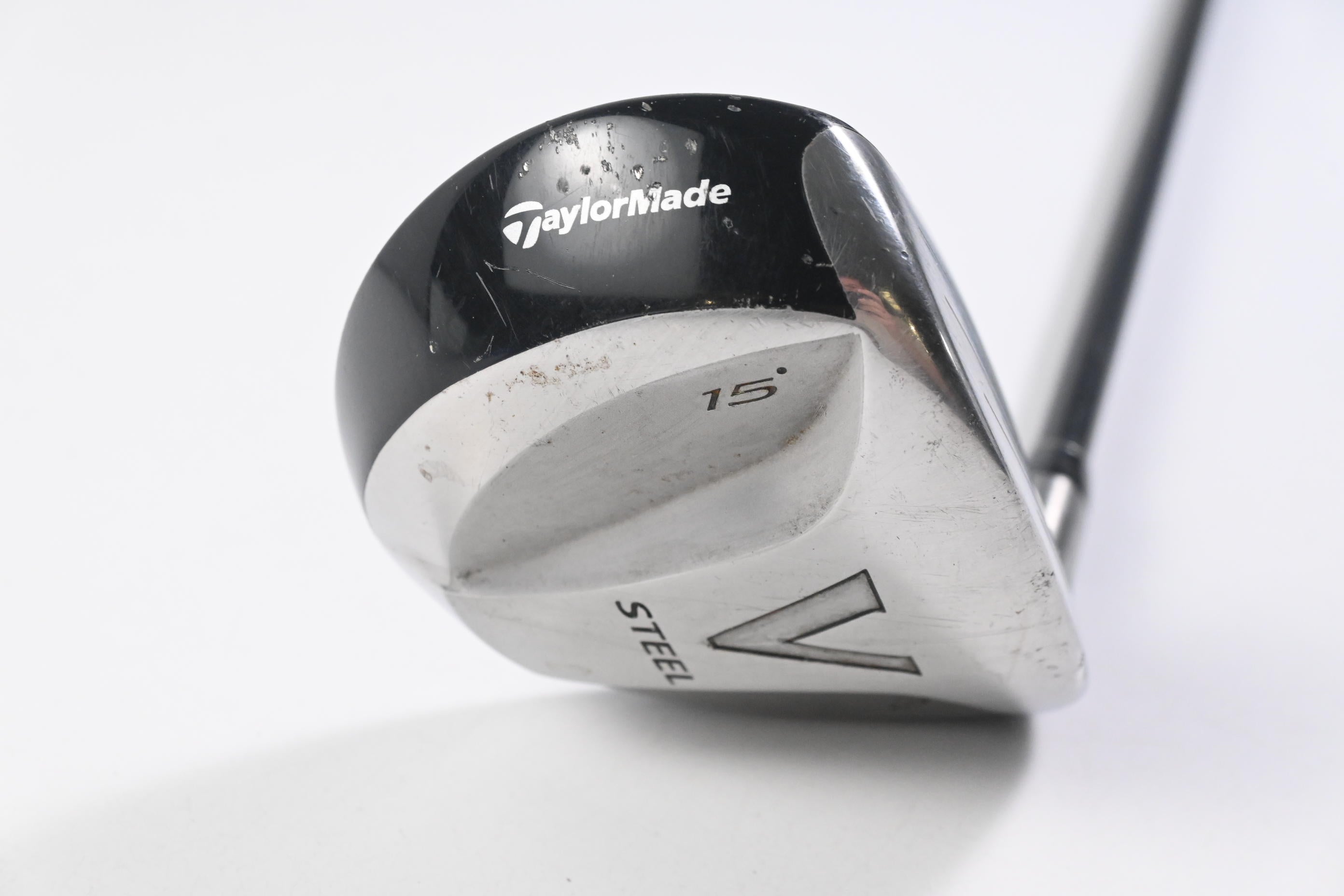Taylormade V-Steel #3 Wood / 15 Degree / Stiff Flex Taylormade M.A.S.2 Shaft