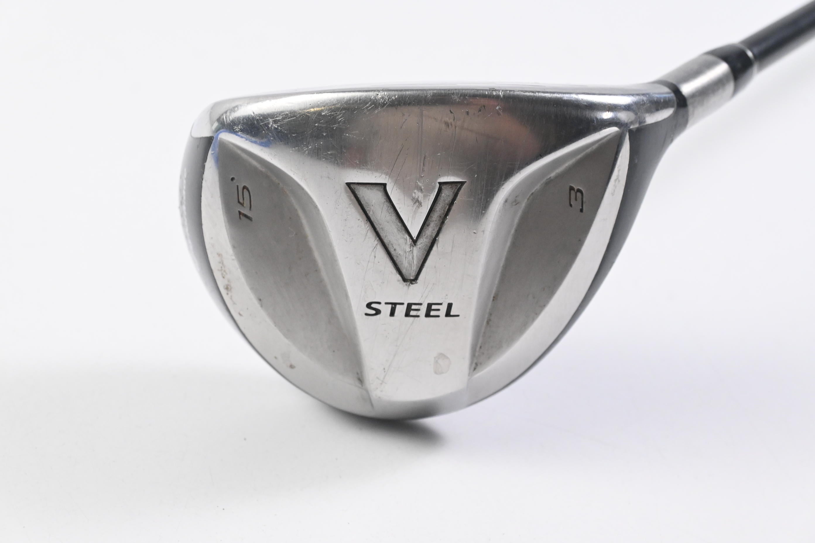 Taylormade V-Steel #3 Wood / 15 Degree / Stiff Flex Taylormade M.A.S.2 Shaft