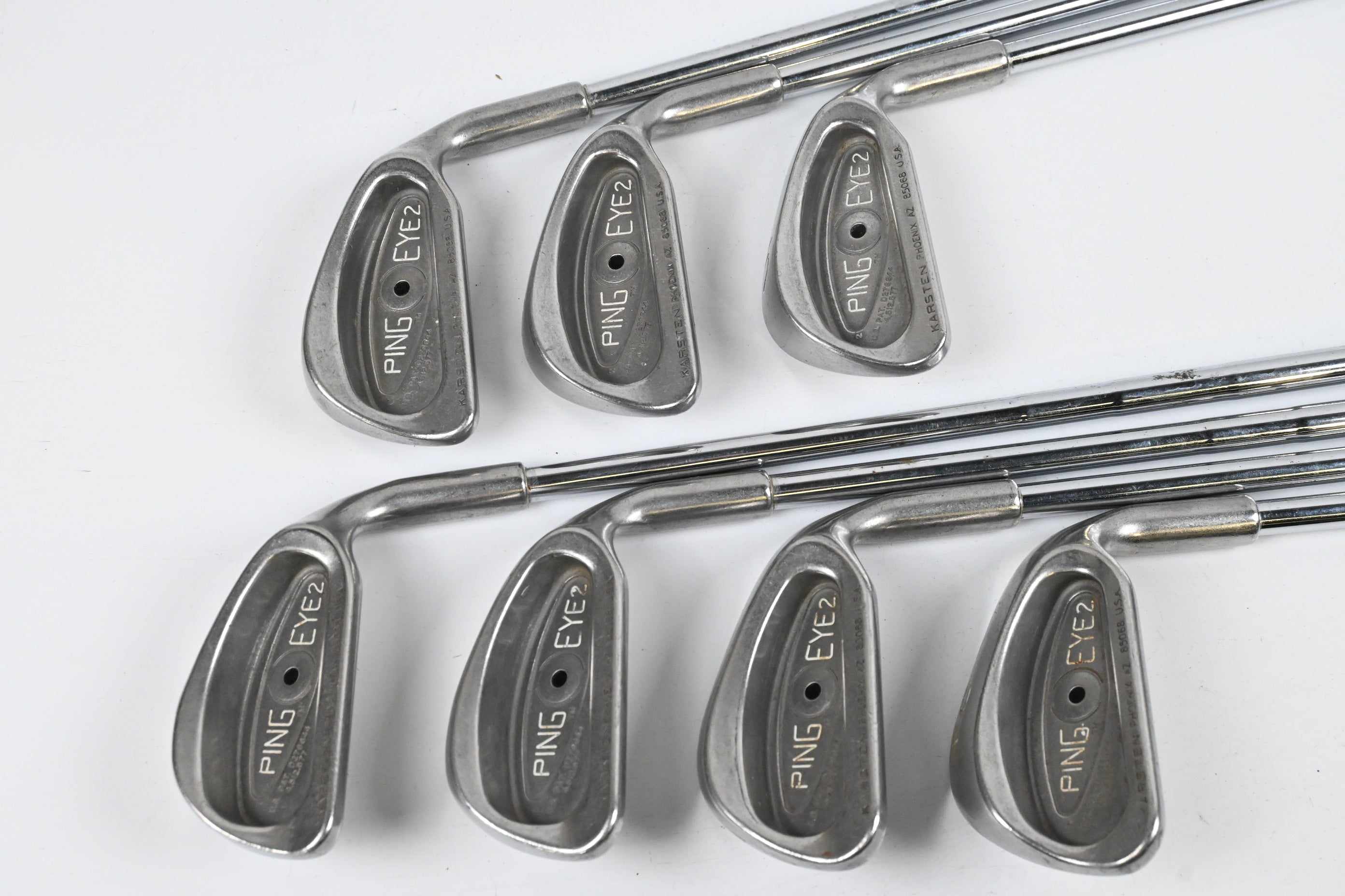 Ping Eye 2 Irons / 3-9i / Black Dot / Regular Flex Ping ZZ Lite Shafts