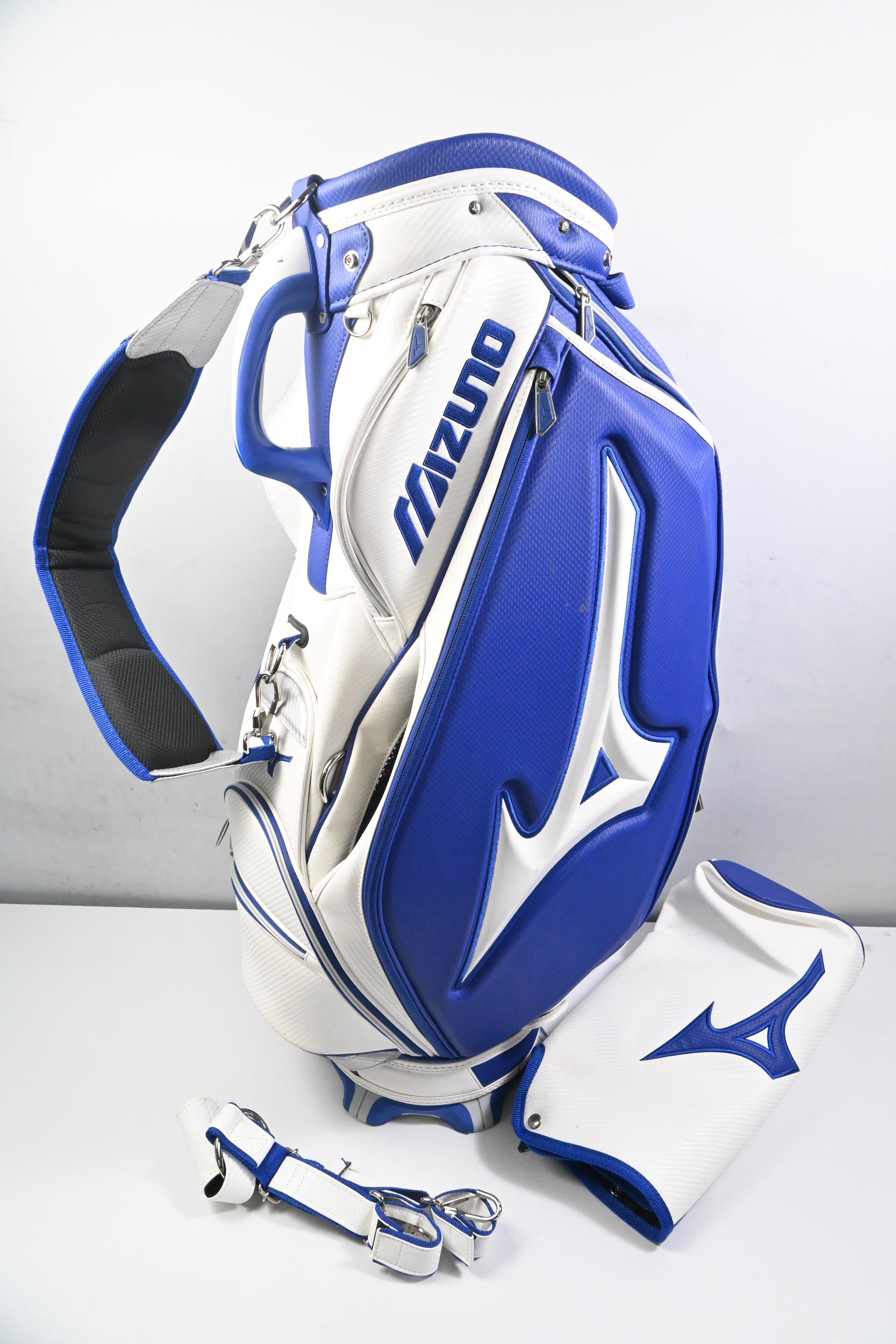 Mizuno Tour Bag / 5-Way Divider / Blue, White