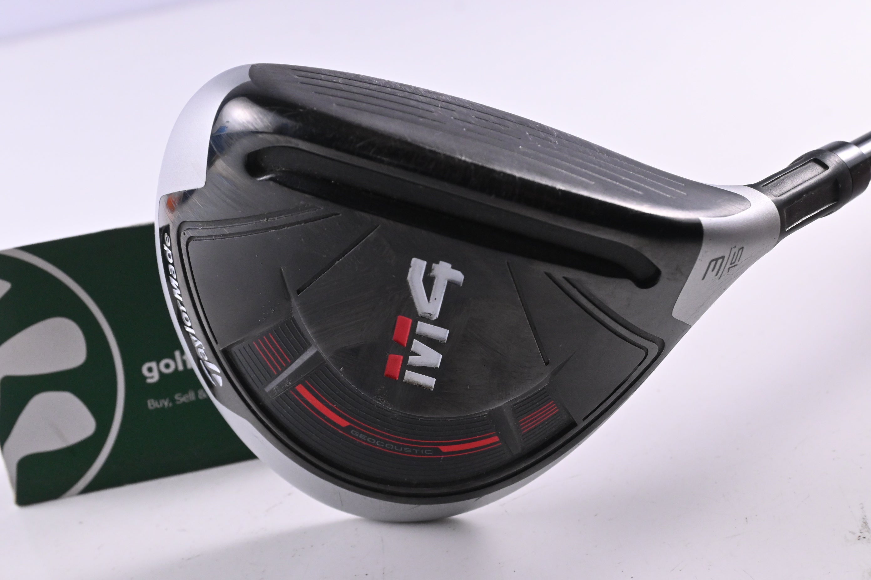 Taylormade M4 #3 Wood / 15 Degree / Stiff Flex Fujikura Atmos Red 6 Shaft
