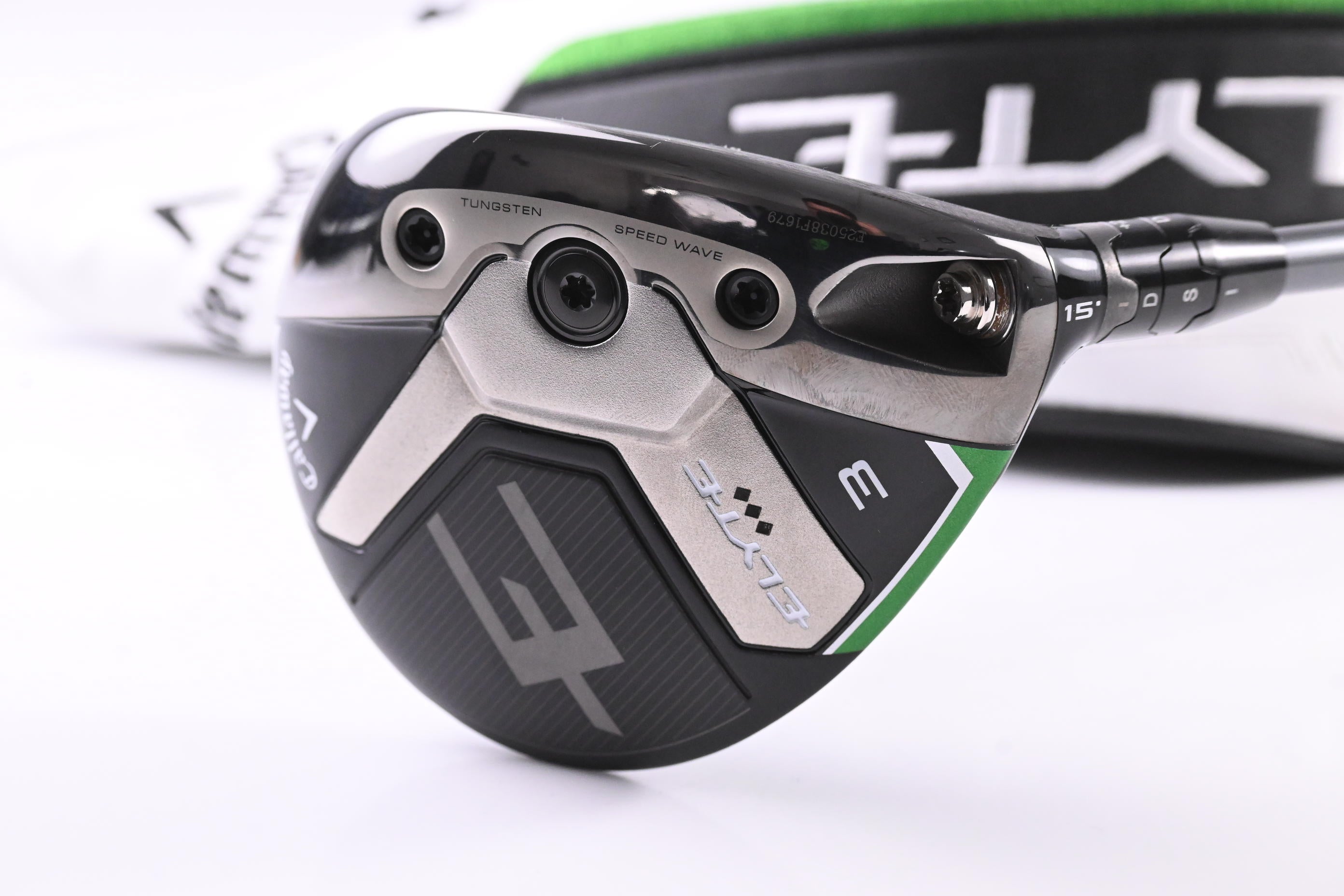 Callaway Elyte Triple Diamond #3 Wood / 15 Degree / X-Flex Denali Charcoal 70