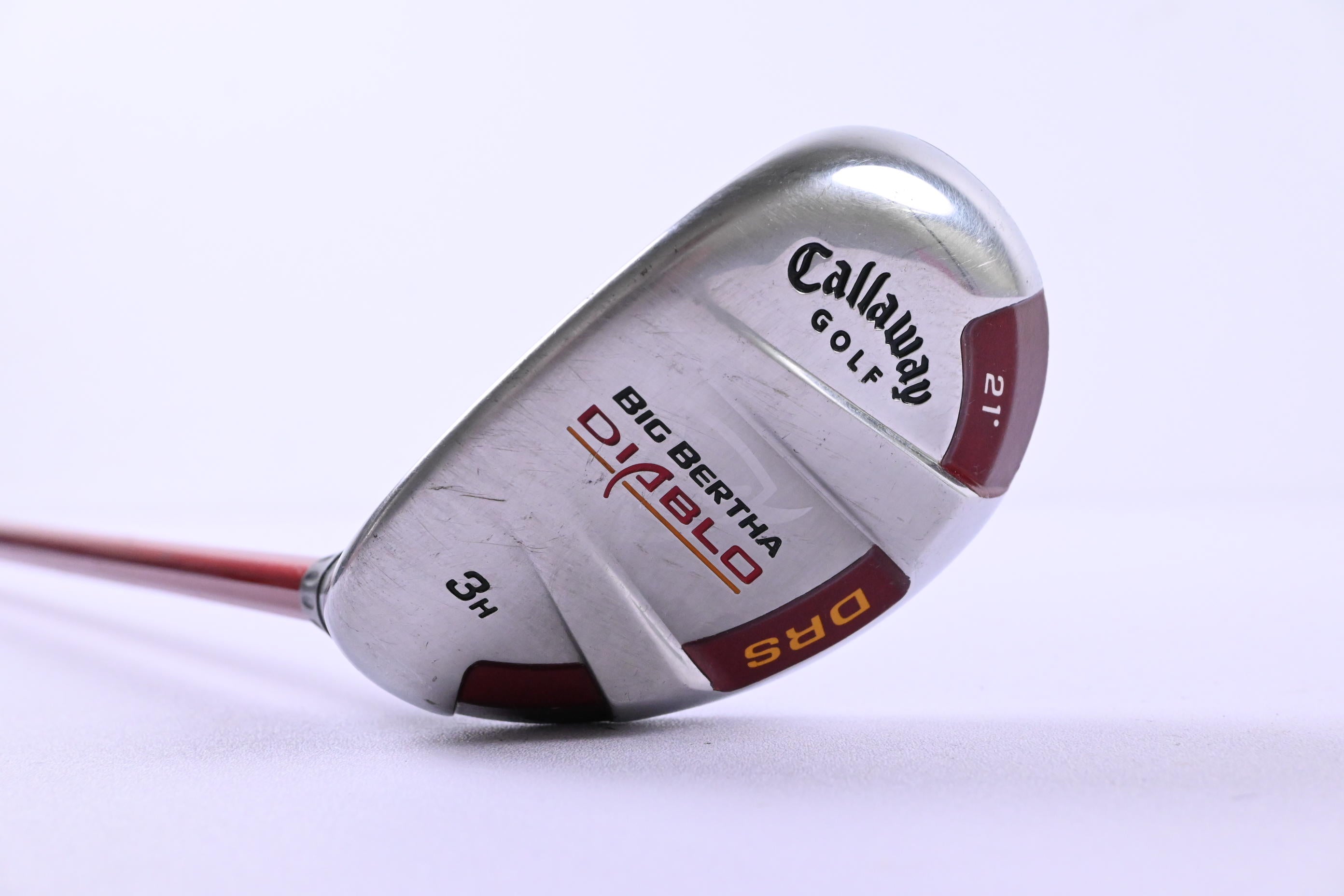 Callaway Big Bertha Diablo #3 Hybrid / 21 Degree / Senior Flex Callaway Golf Shaft