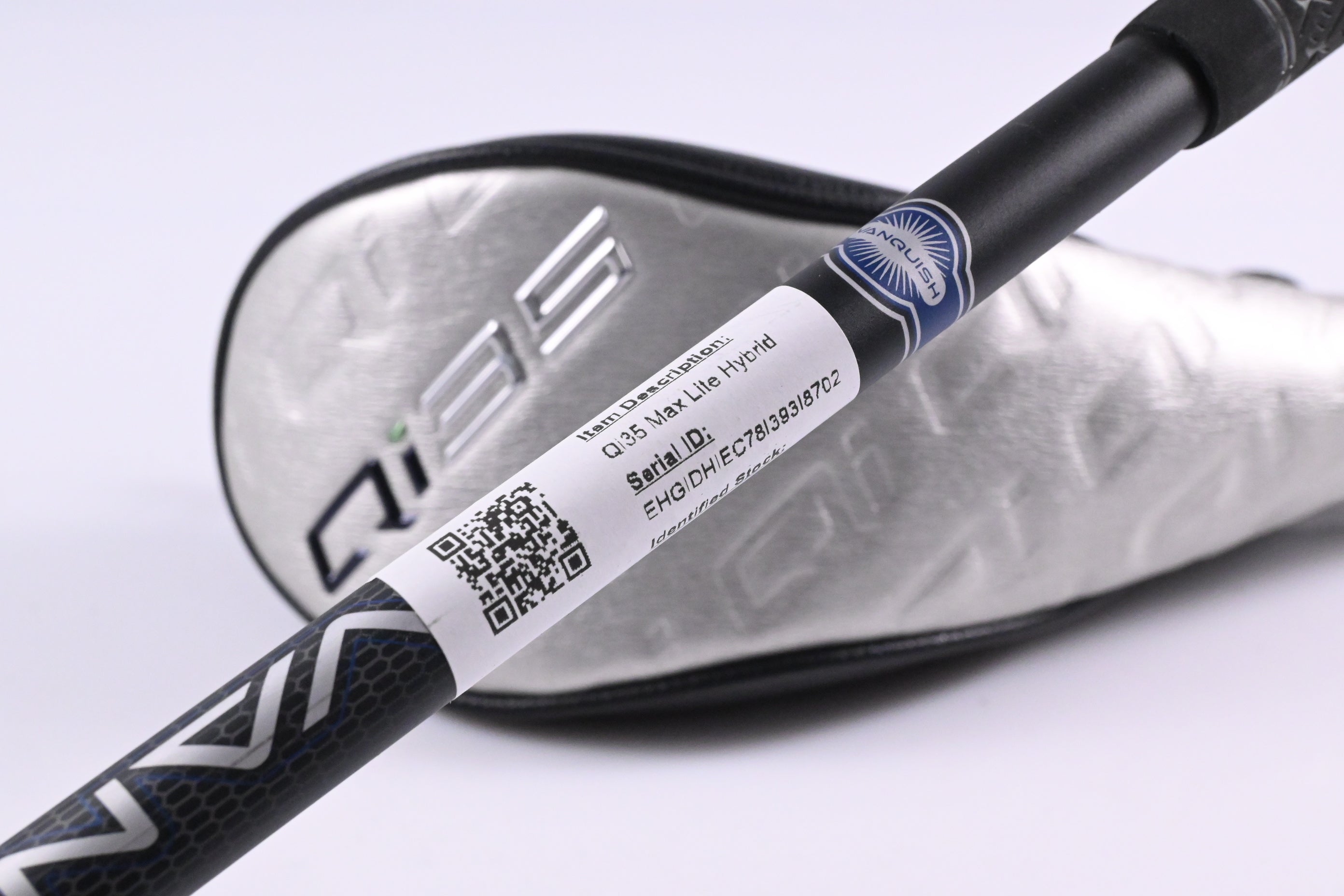 Taylormade Qi35 Max Lite #5 Hybrid / 27 Degree / Senior Flex Vanquish 5 Shaft