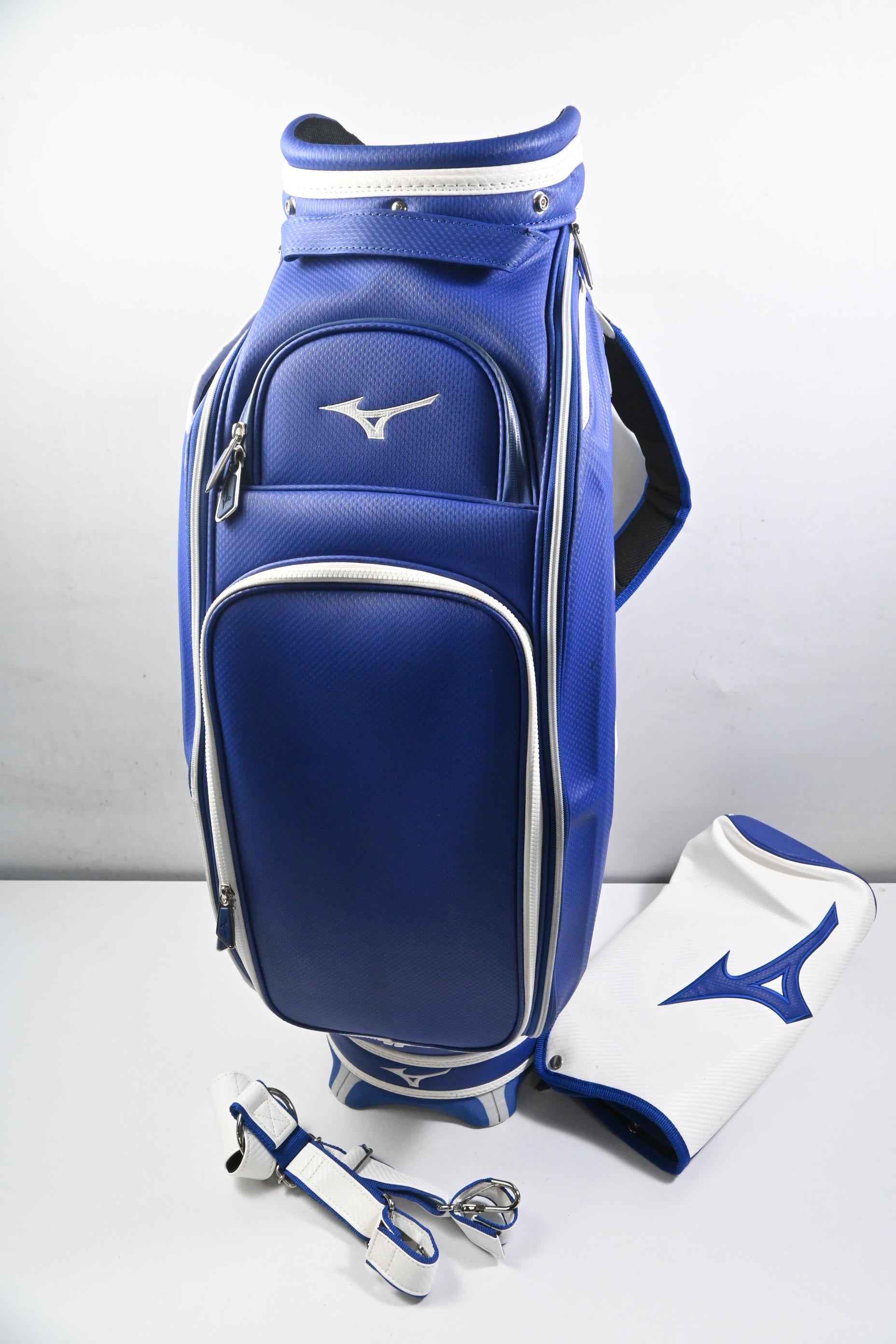 Mizuno Tour Bag / 5-Way Divider / Blue, White