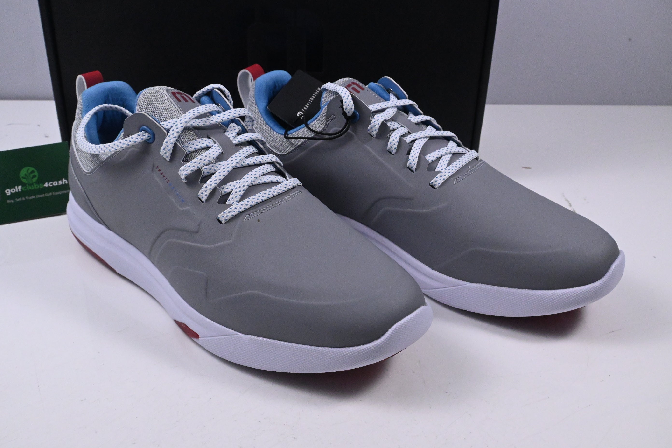 Travis Mathews The Daily Pro Hybrid Plus Golf Shoes / Size UK 9 / Grey