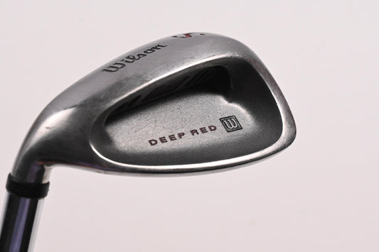 Left Hand Wilson Deep Red Sand Wedge / 56 Degree / Regular Flex Fluid Feel