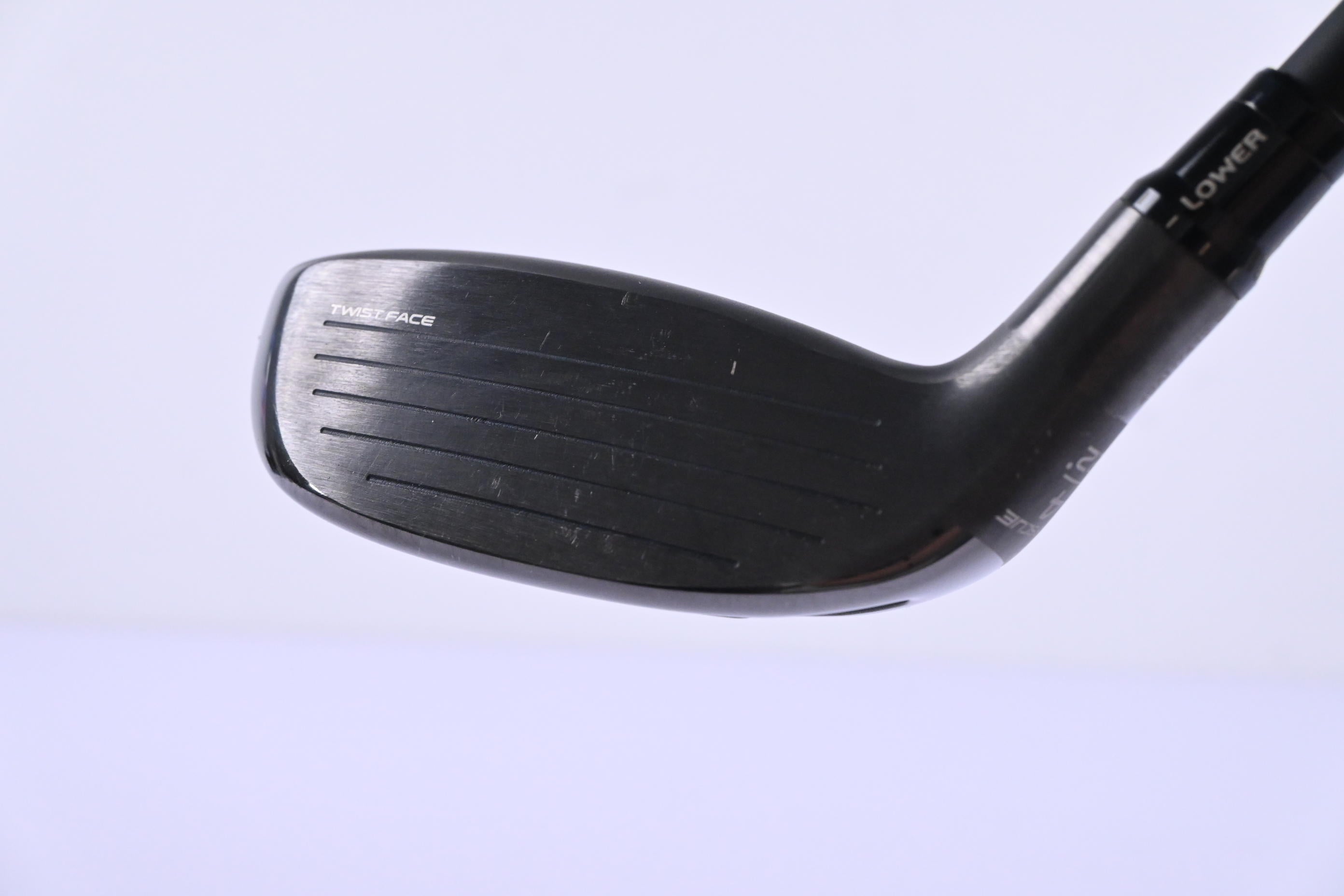 Taylormade Qi35 #4 Hybrid / 22 Degree / Stiff Flex Kai'li Darkwaves Blue 85