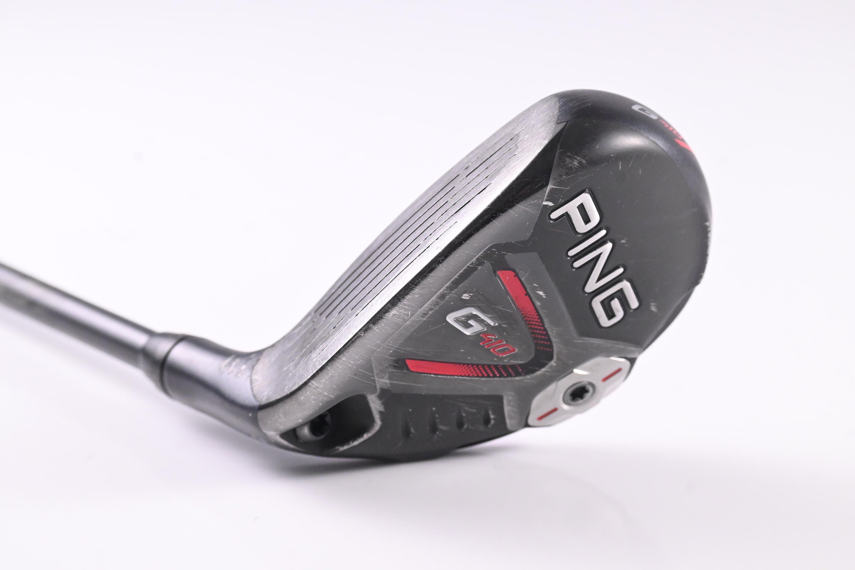 Left Hand Ping G410 #5 Hybrid / 26 Degree / Regular Flex Ping Alta CB Red 70 Shaft