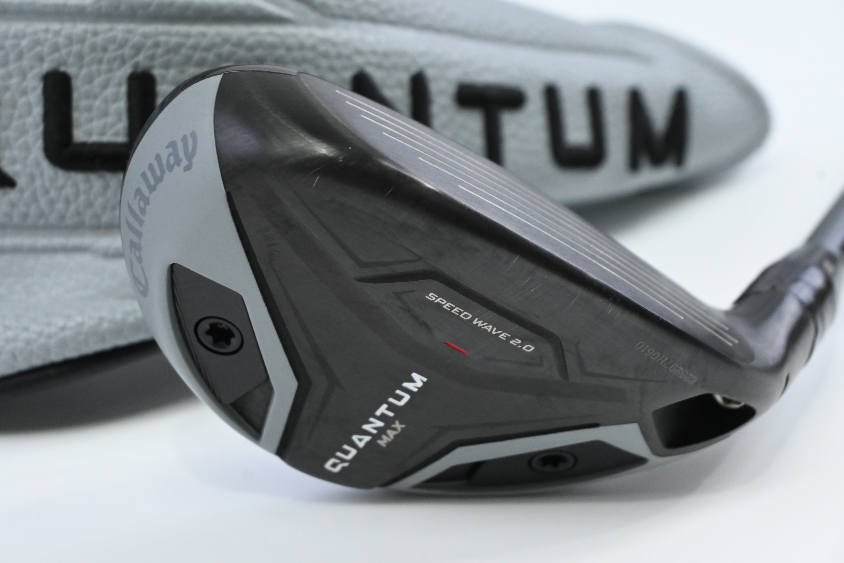 Callaway Quantum Max #4 Hybrid / 21 Degree / Stiff Flex Denali Frost Silver 70