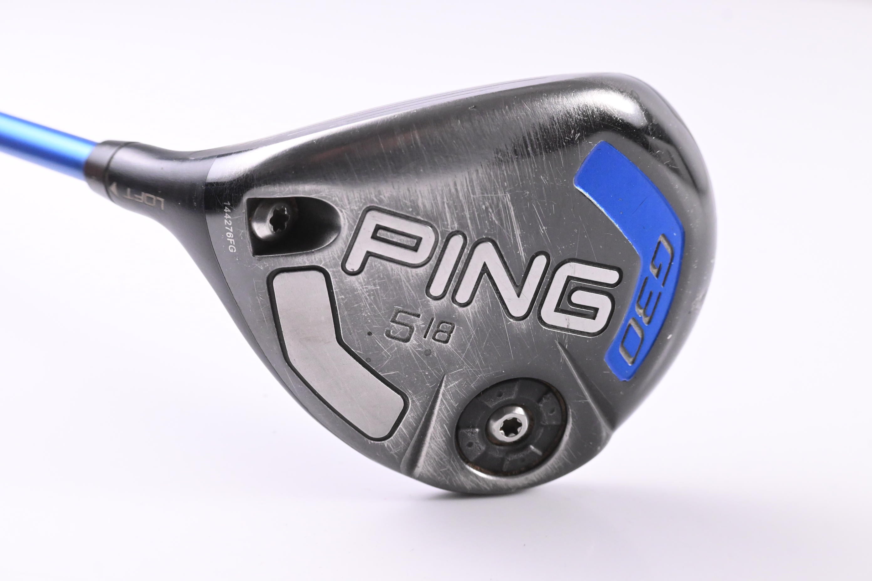 Left Hand Ping G30 #5 Wood / 18 Degree / Regular Flex Ping TFC 419 Shaft
