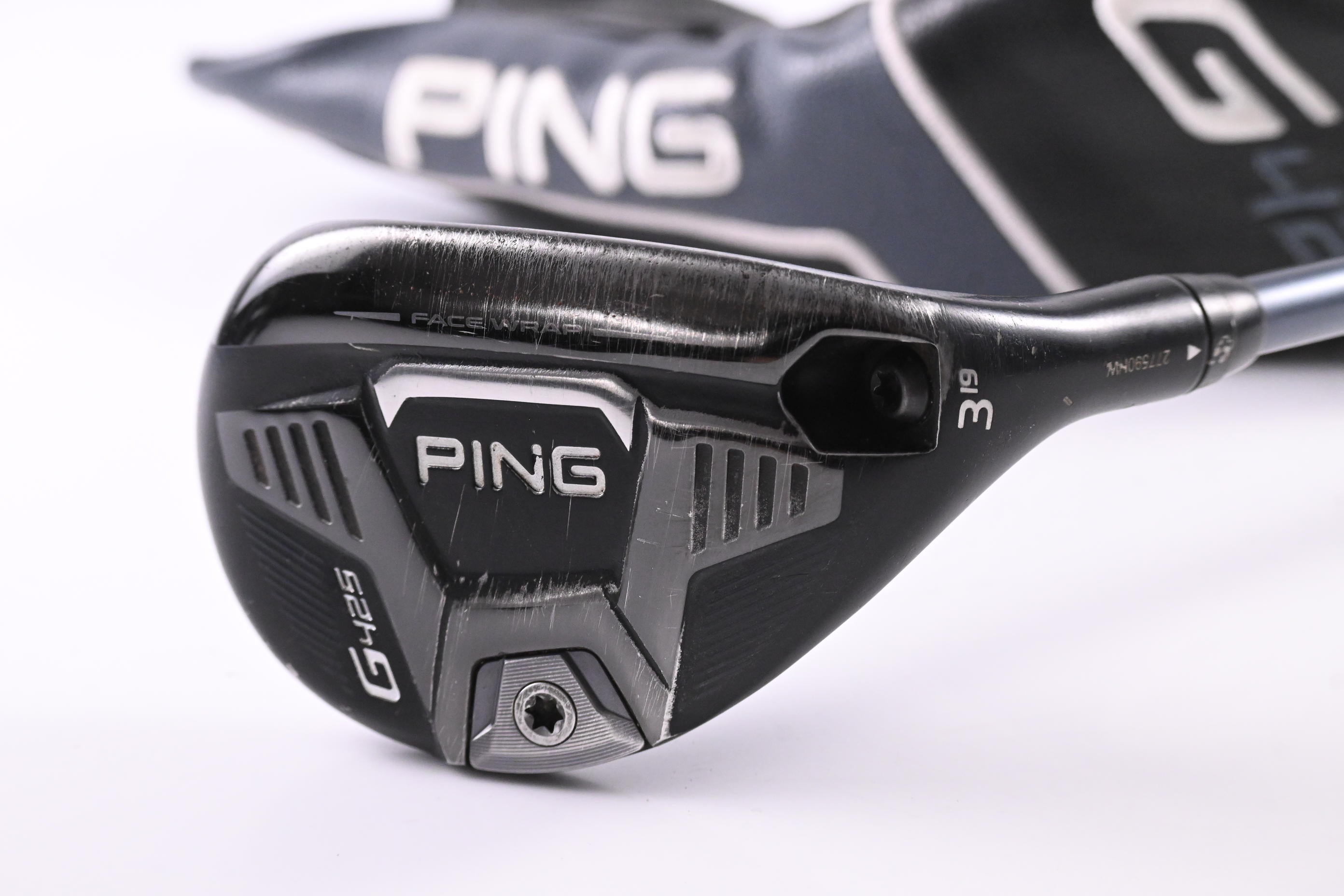 Ping G425 #3 Hybrid / 19 Degree / Stiff Flex Ping Alta CB Slate 70 Shaft