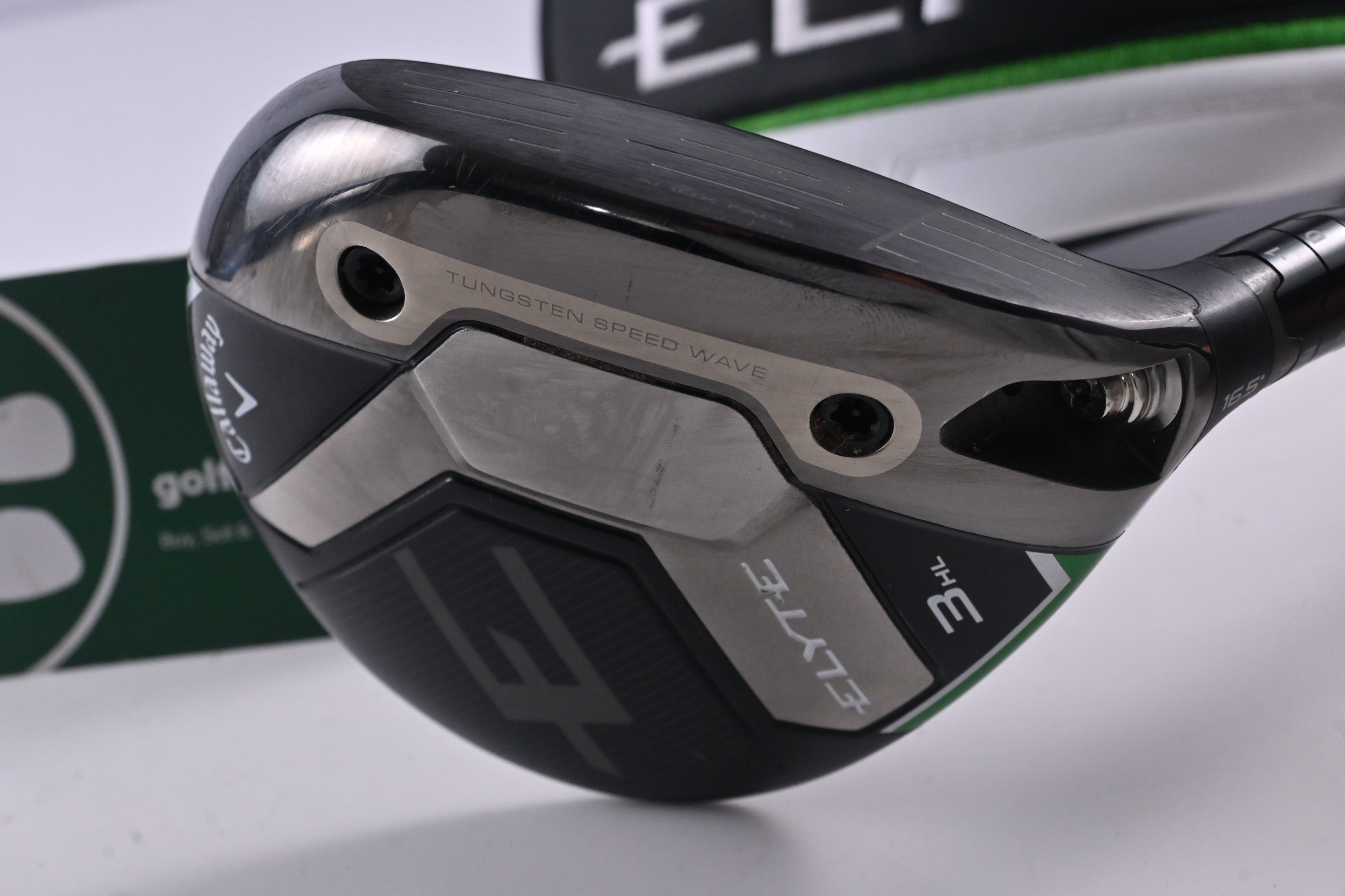 Callaway Elyte HL #3 Wood / 16.5 Degree / Stiff Flex Denali Charcoal 60 Shaft