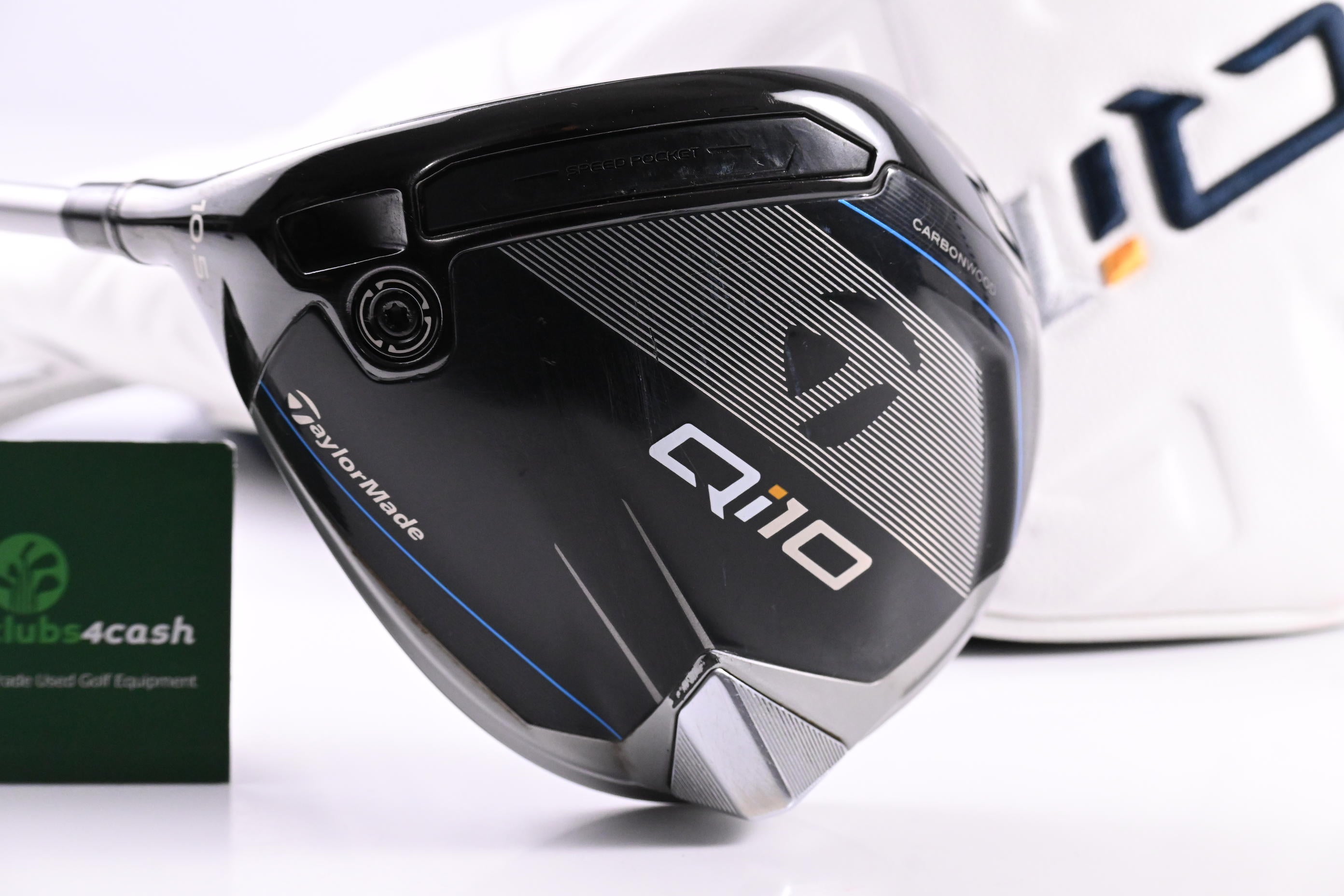Left Hand Taylormade Qi10 Driver / 10.5 Degree / Senior Flex Speeder NX 50 Shaft