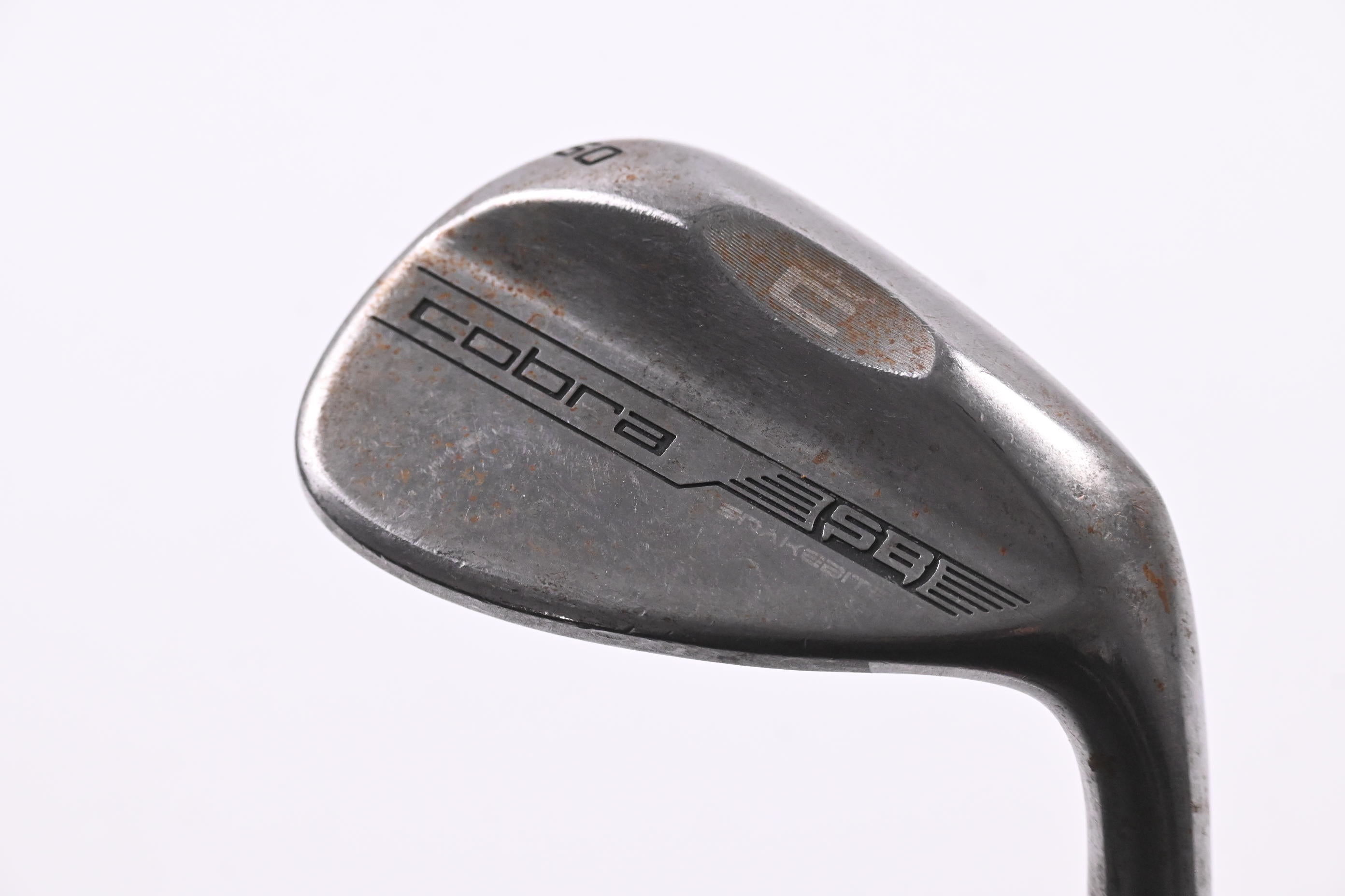 Cobra Snakebite Raw Gap Wedge / 50 Degree / Stiff Flex KBS Hi-Rev 2.0 125 Shaft