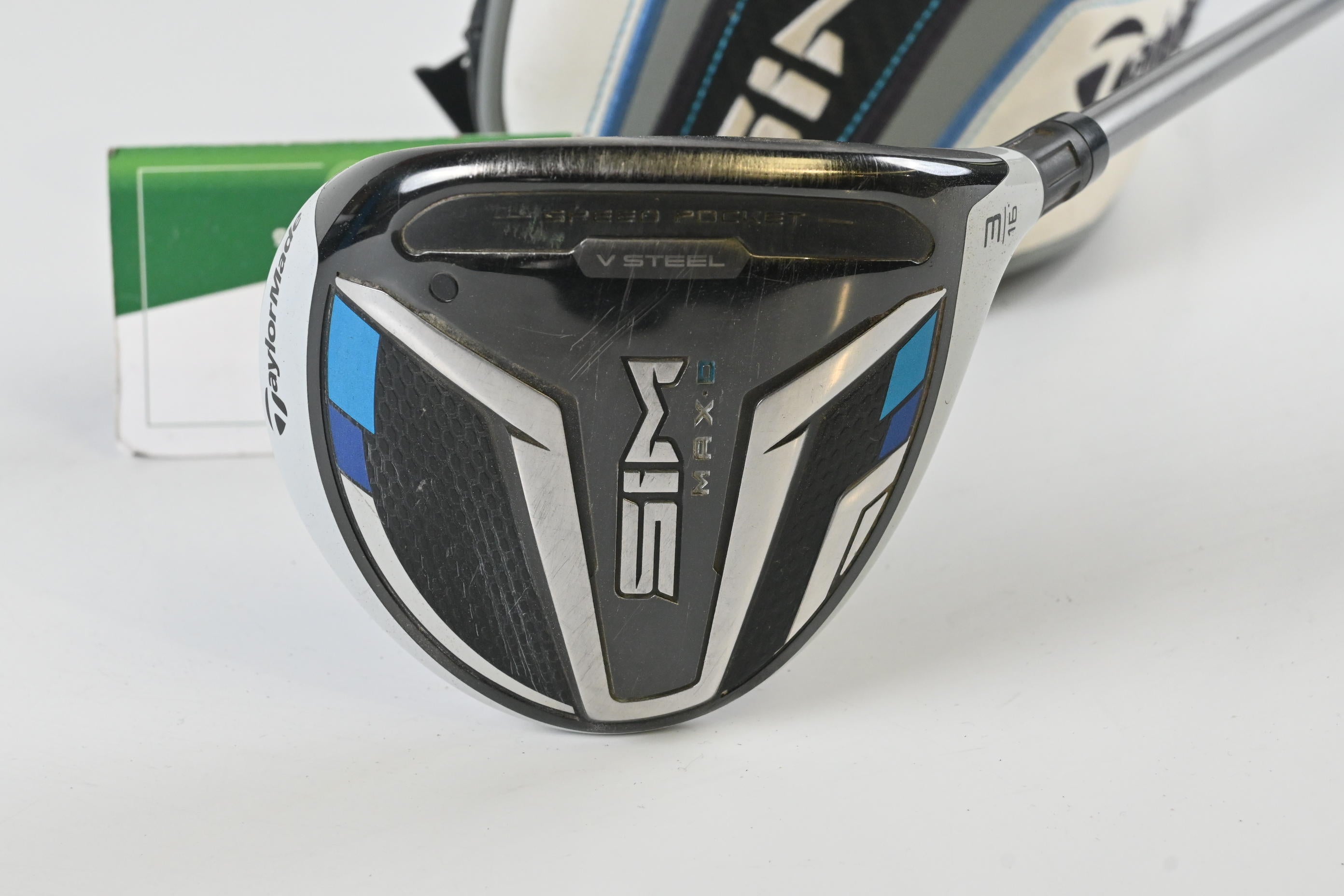 Taylormade SIM Max D #3 Wood / 16 Degree / Regular Flex UST Mamiya Helium 5