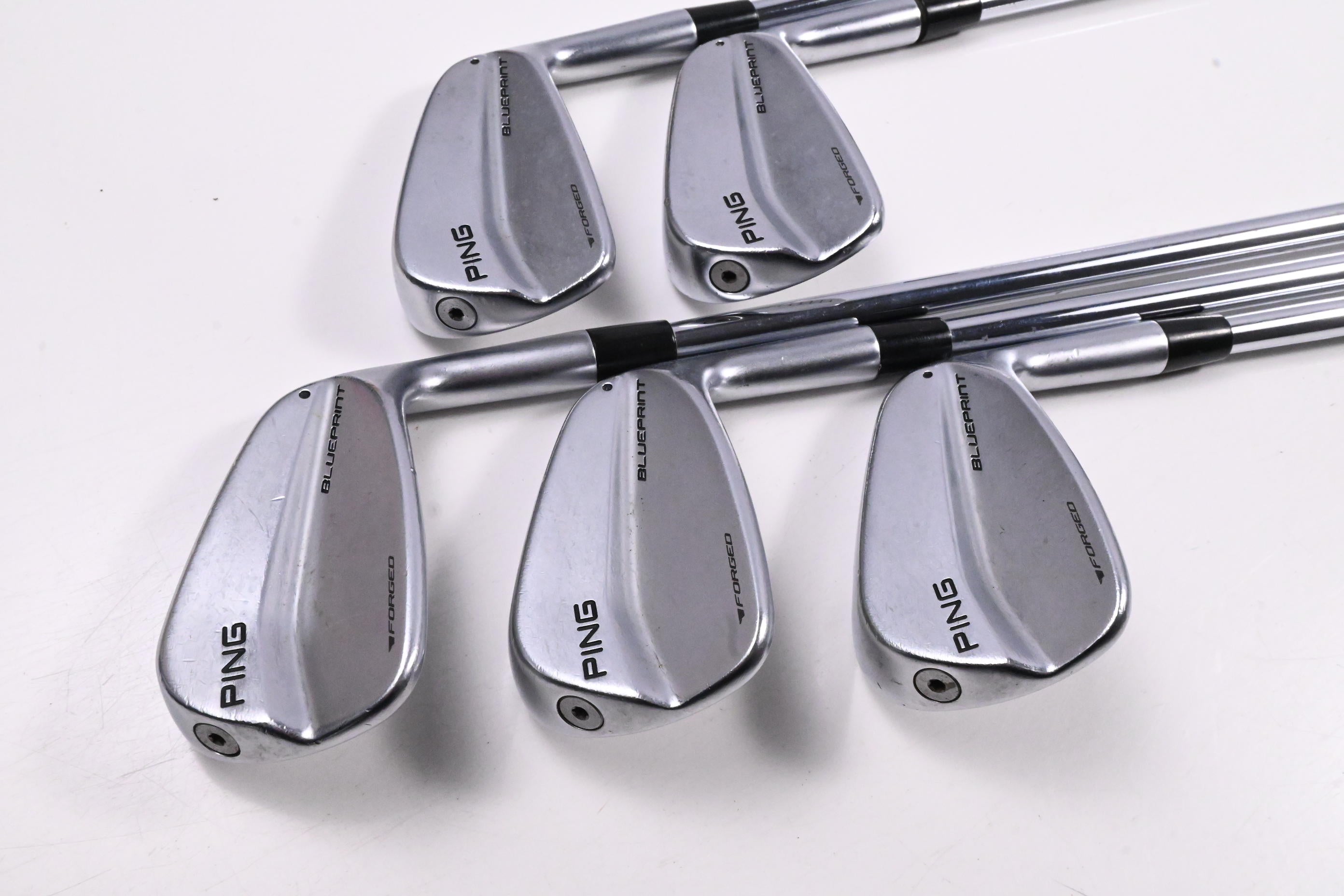 Ping Blueprint Irons / 6-PW / Black Dot / Stiff Flex Project X LZ 120 Shafts