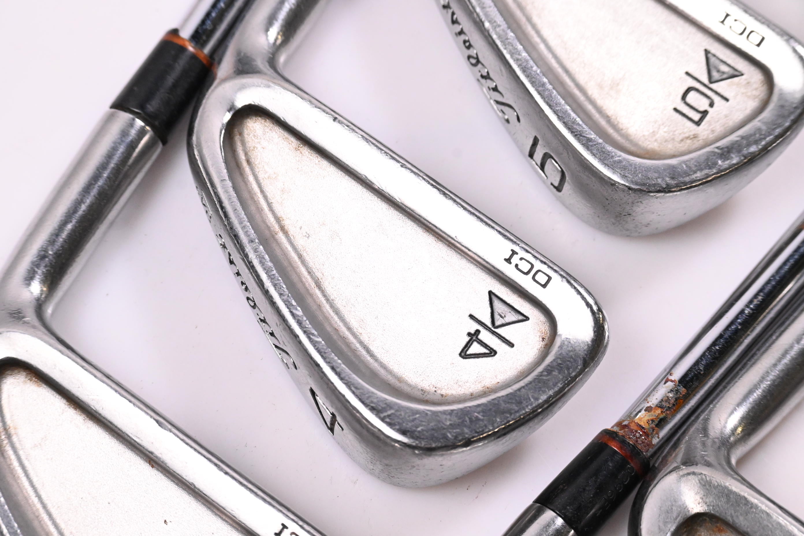 Titleist DCI Black Irons / 3-PW / Regular Flex Titleist Tri Spec Shafts