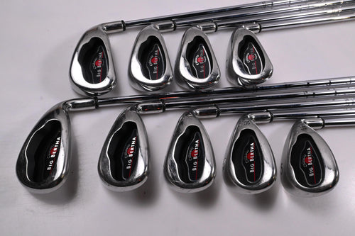 Callaway Big Bertha 2004 Irons / 4-PW+GW+SW / UniFlex Callaway Shafts