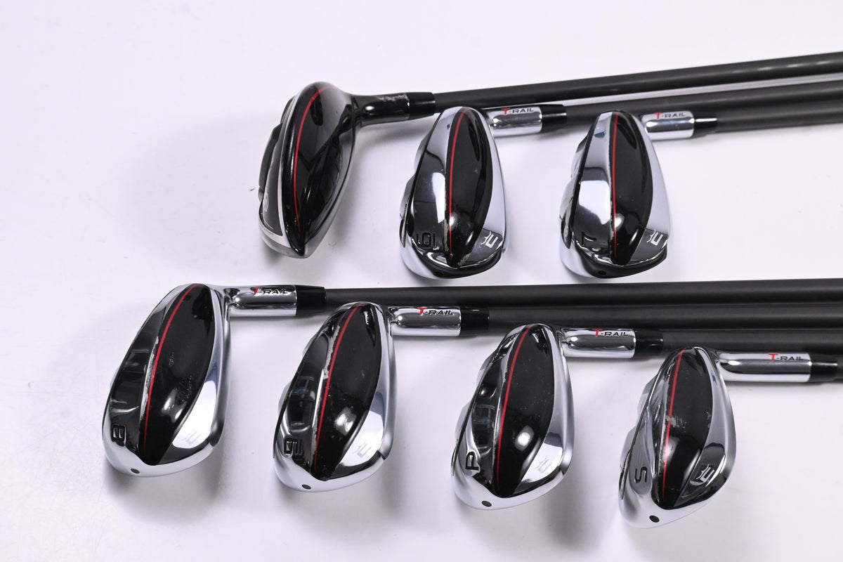 Cobra T-Rail 2023 Irons / 5H+6-PW+SW / Regular Flex Cobra UltraLite 50 Shafts