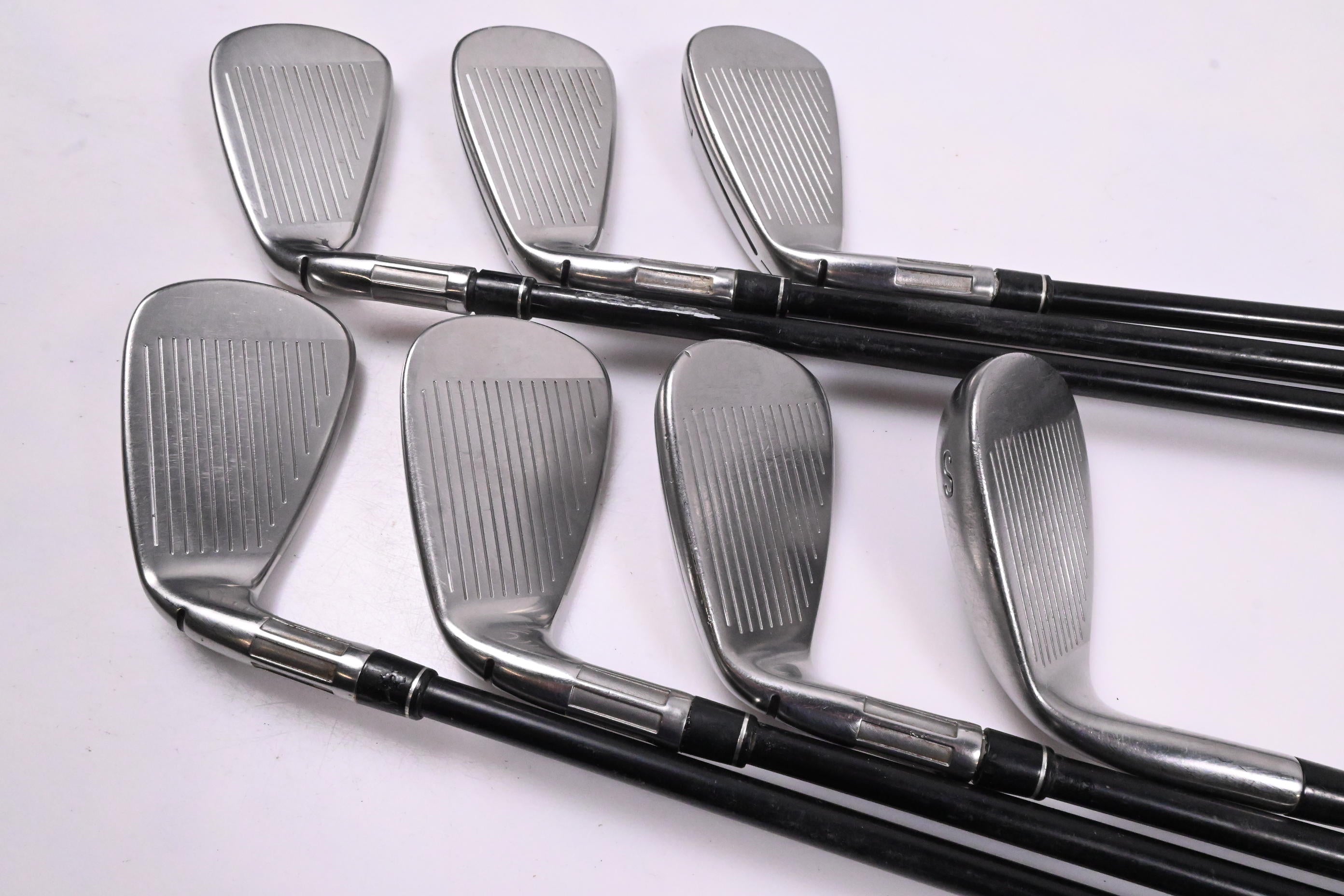 Taylormade M6 Irons / 5-PW+SW / Senior Flex Fujikura Atmos Orange 5 Shafts