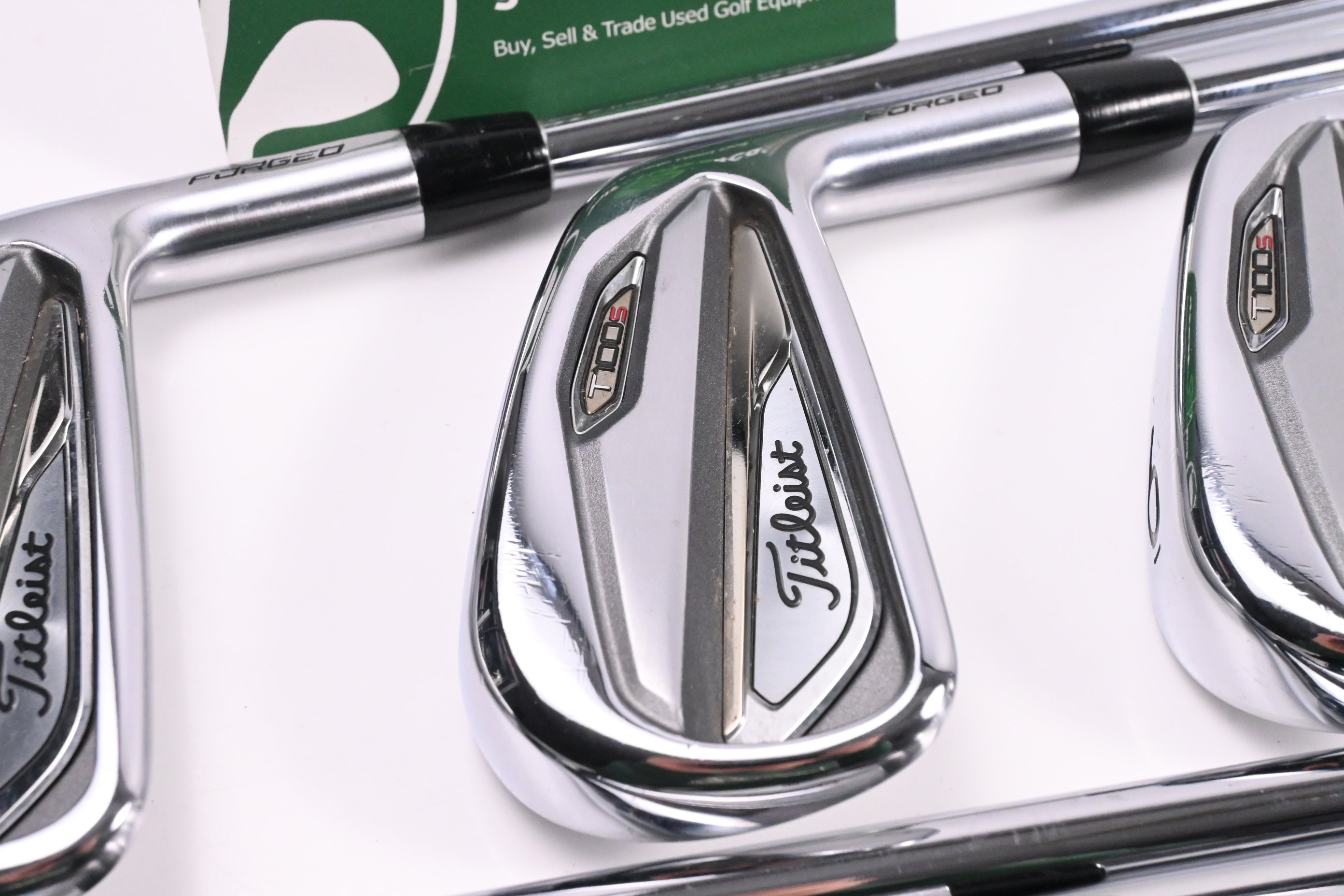 Titleist T100.S 2021 Irons / 4-PW / Stiff Flex Project X LZ 120 Shafts
