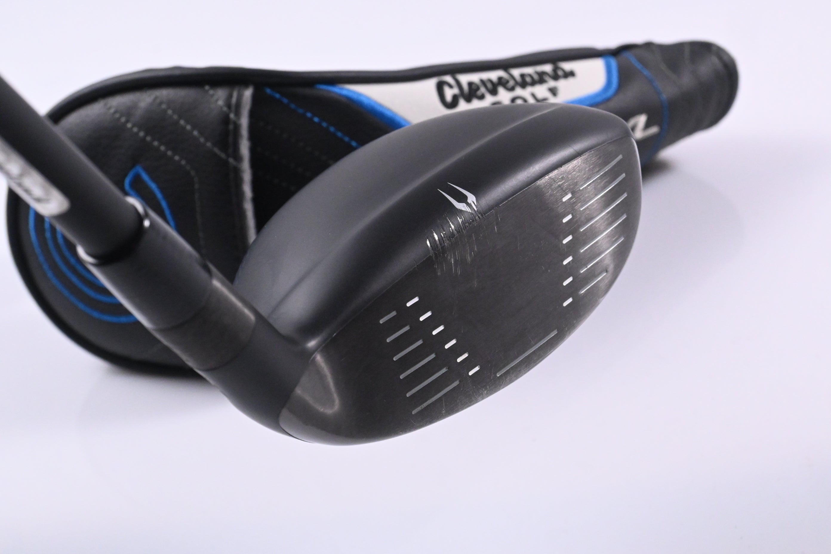 Left Hand Cleveland Halo XL Hy-Wood #3 Hybrid / 18 Degree / Stiff Flex Cypher 40