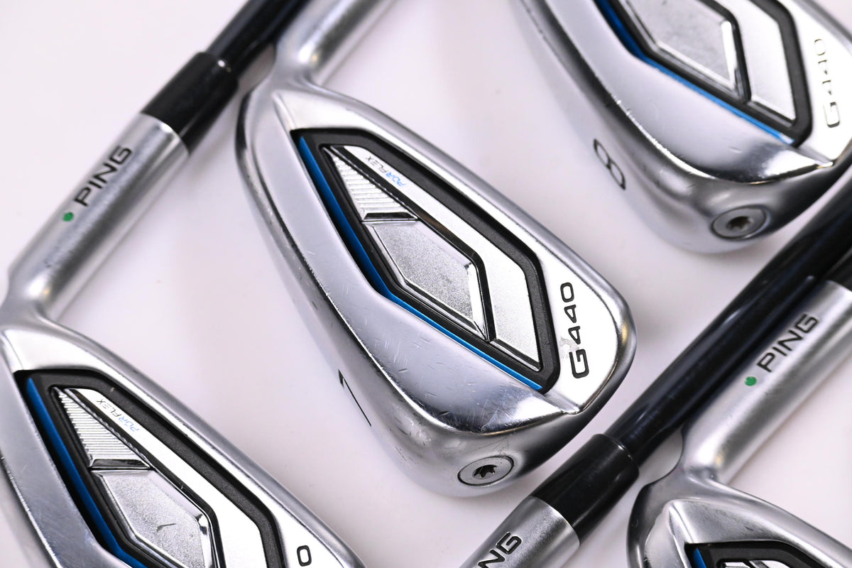 Ping G440 Irons / 6-PW / Regular Flex UST Recoil Dart 75 Shafts