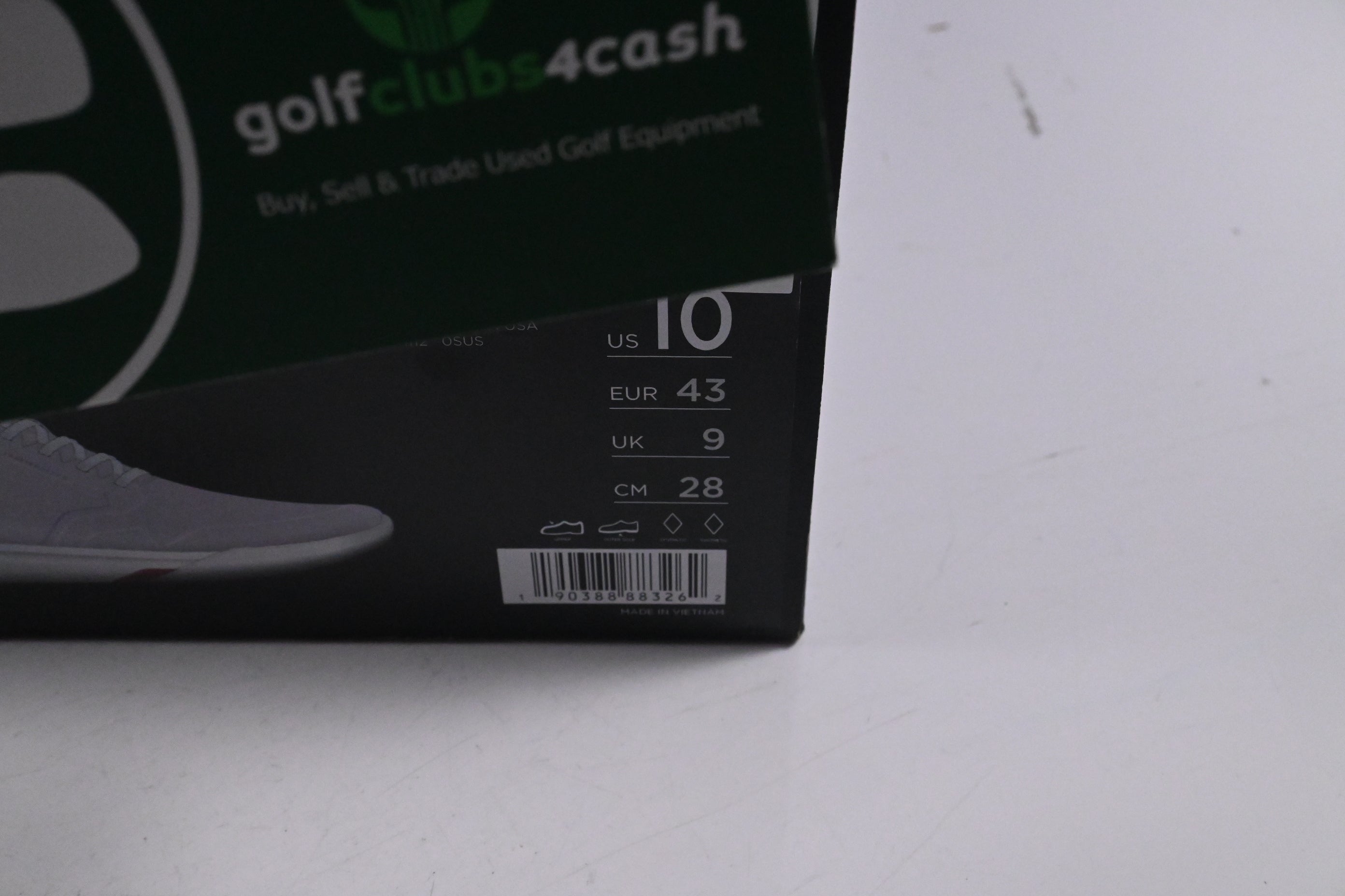 Travis Mathews The Daily Pro Hybrid Plus Golf Shoes / Size UK 9 / Grey