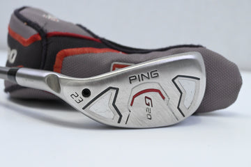 Left Hand Ping G20 #4 Hybrid / 23 Degree / Regular Flex Ping TFC 169 Shaft