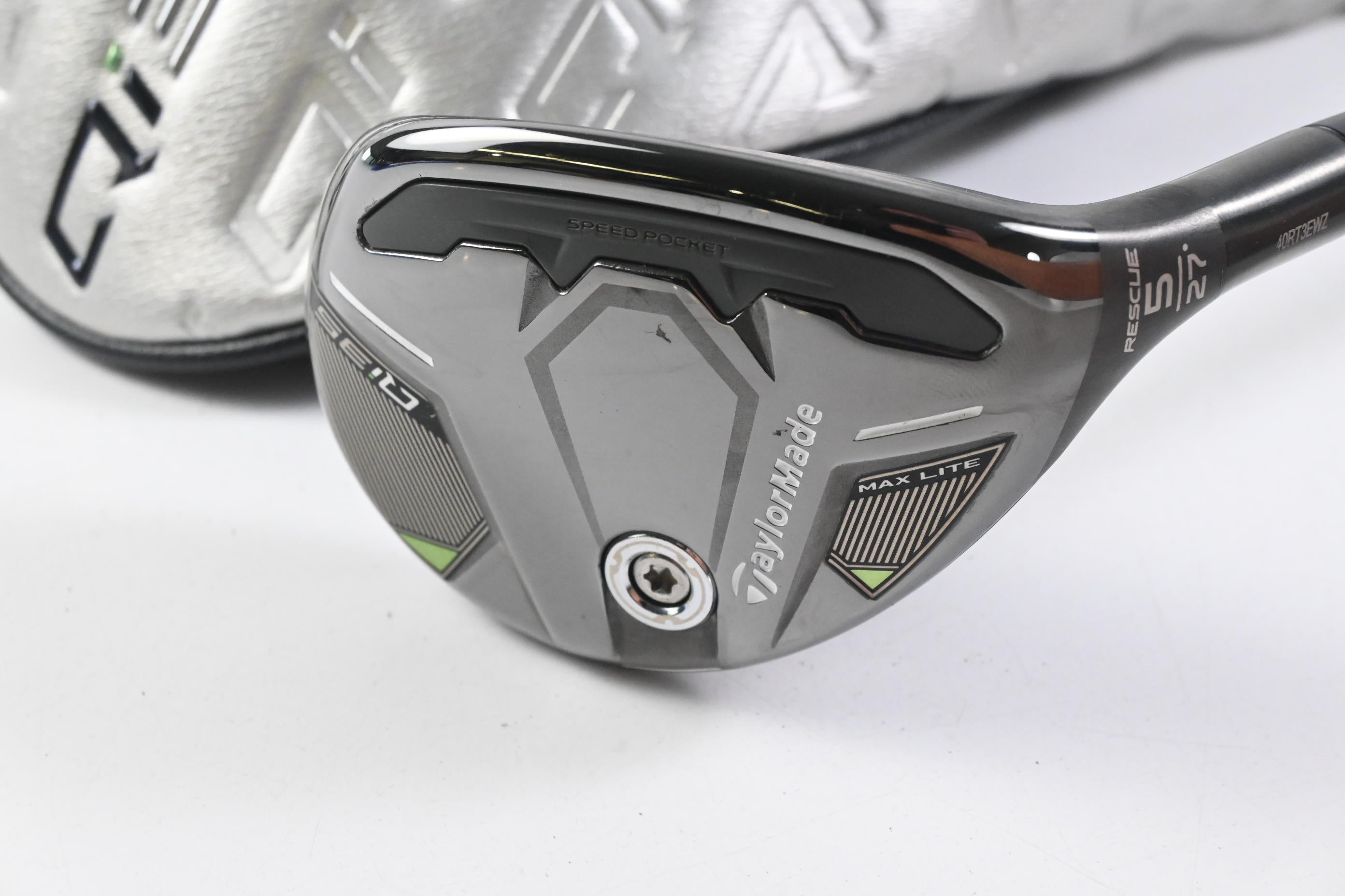 Taylormade Qi35 Max Lite #5 Hybrid / 27 Degree / Senior Flex Vanquish 5 Shaft