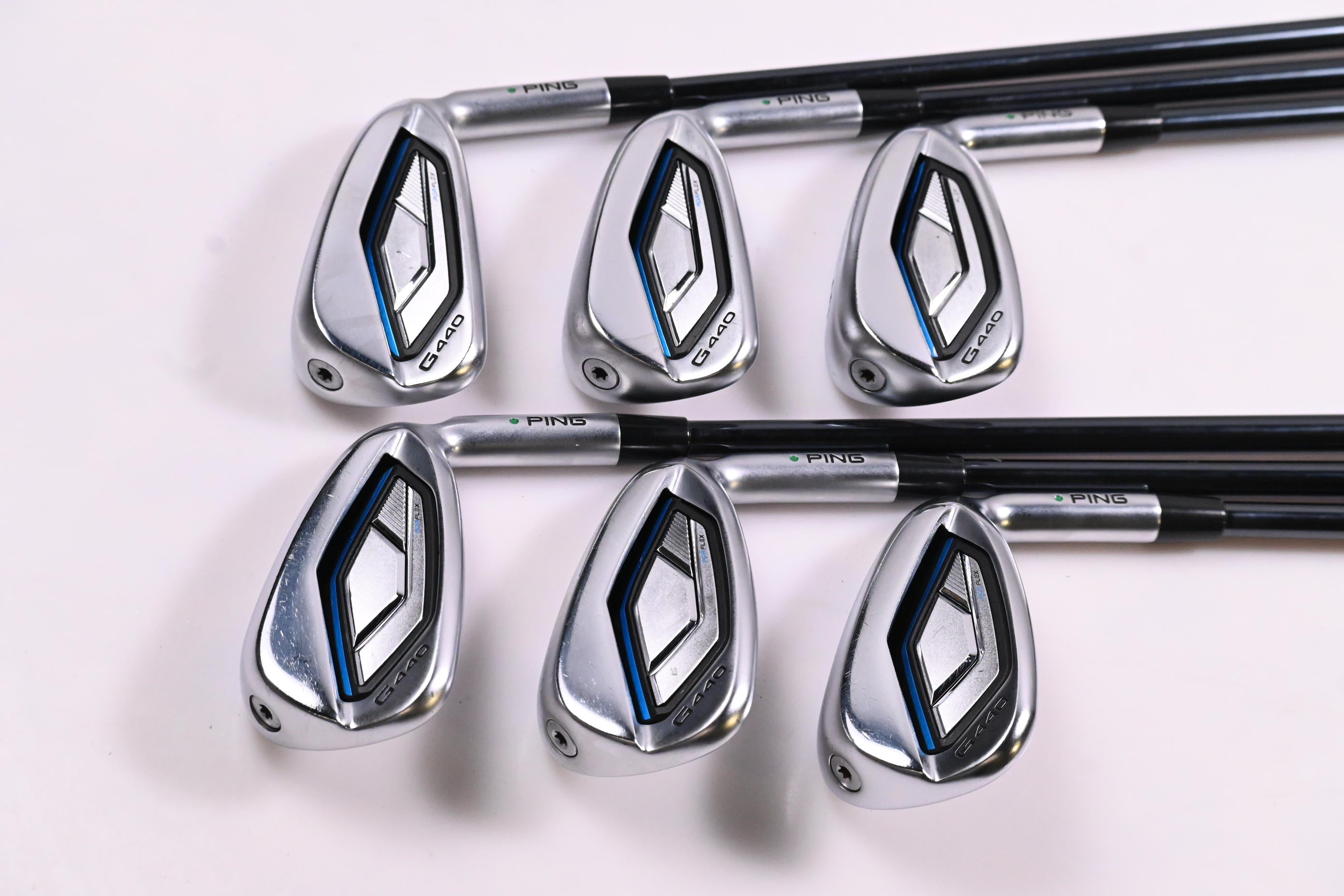 Ping G440 Irons / 6-PW / Regular Flex UST Recoil Dart 75 Shafts