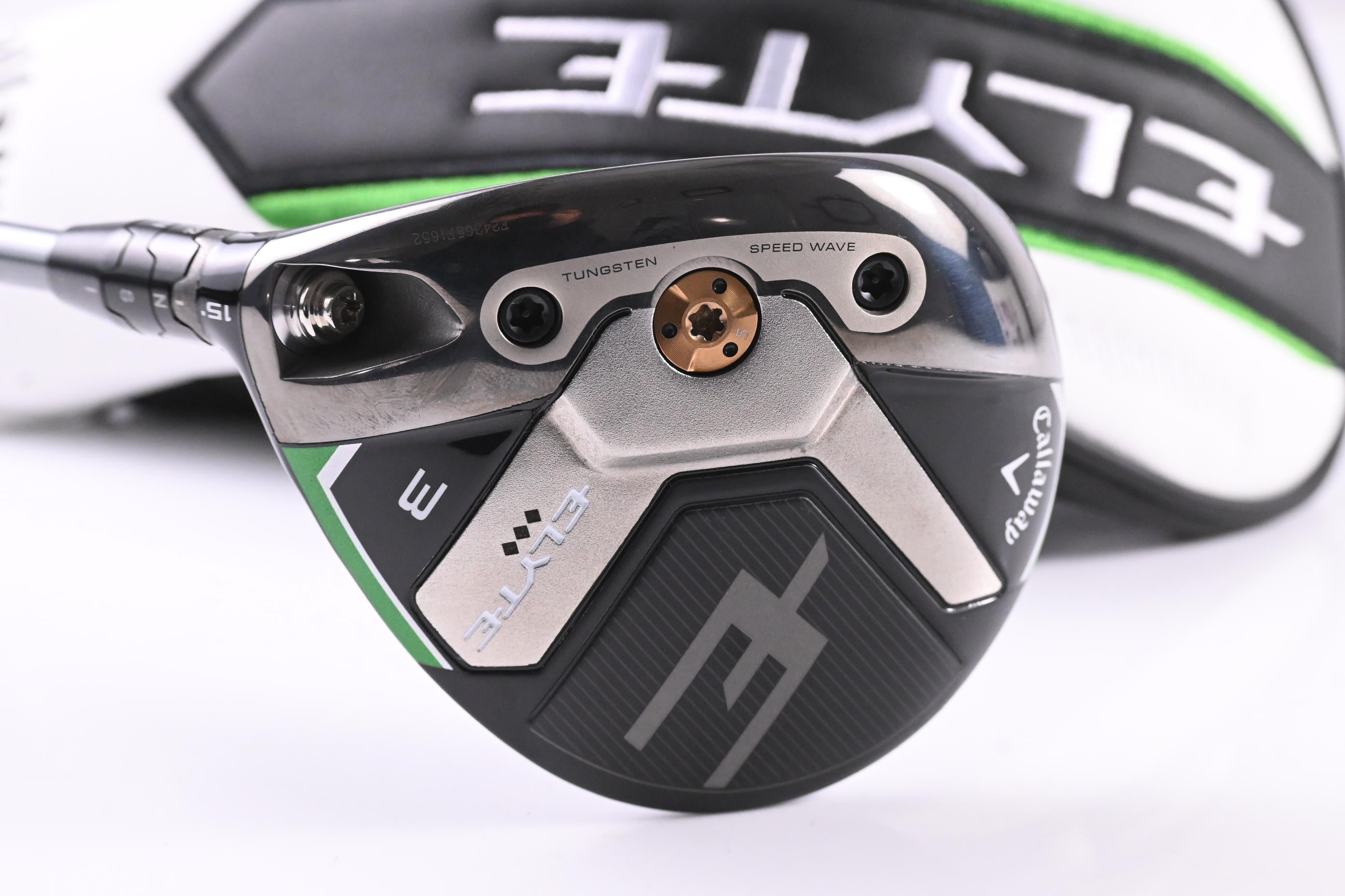 Left Hand Callaway Elyte Triple Diamond #3 Wood / 15 Degree / Regular Flex