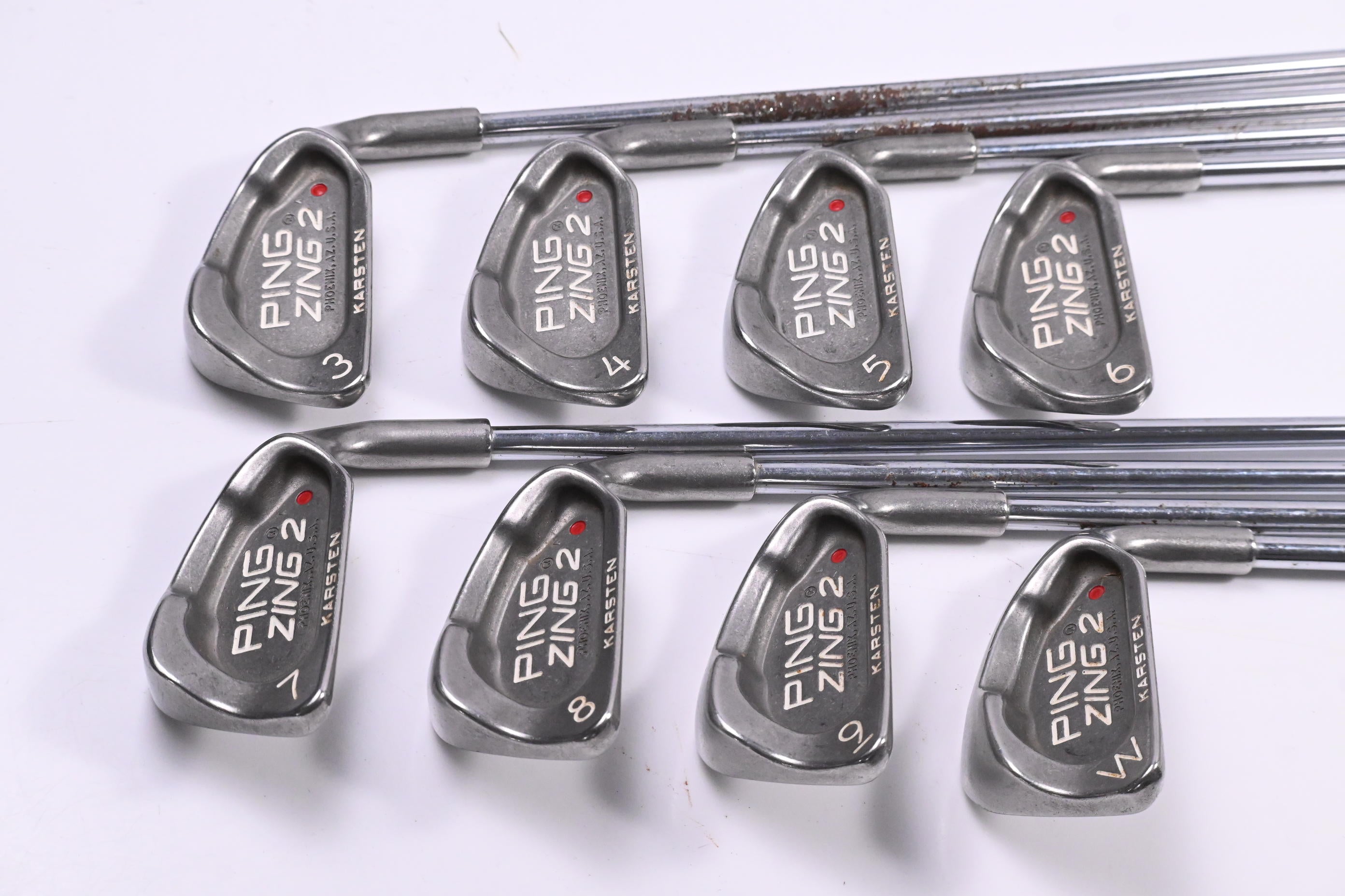 Ping Zing 2 Irons / 3-PW / Regular Flex Ping Shafts