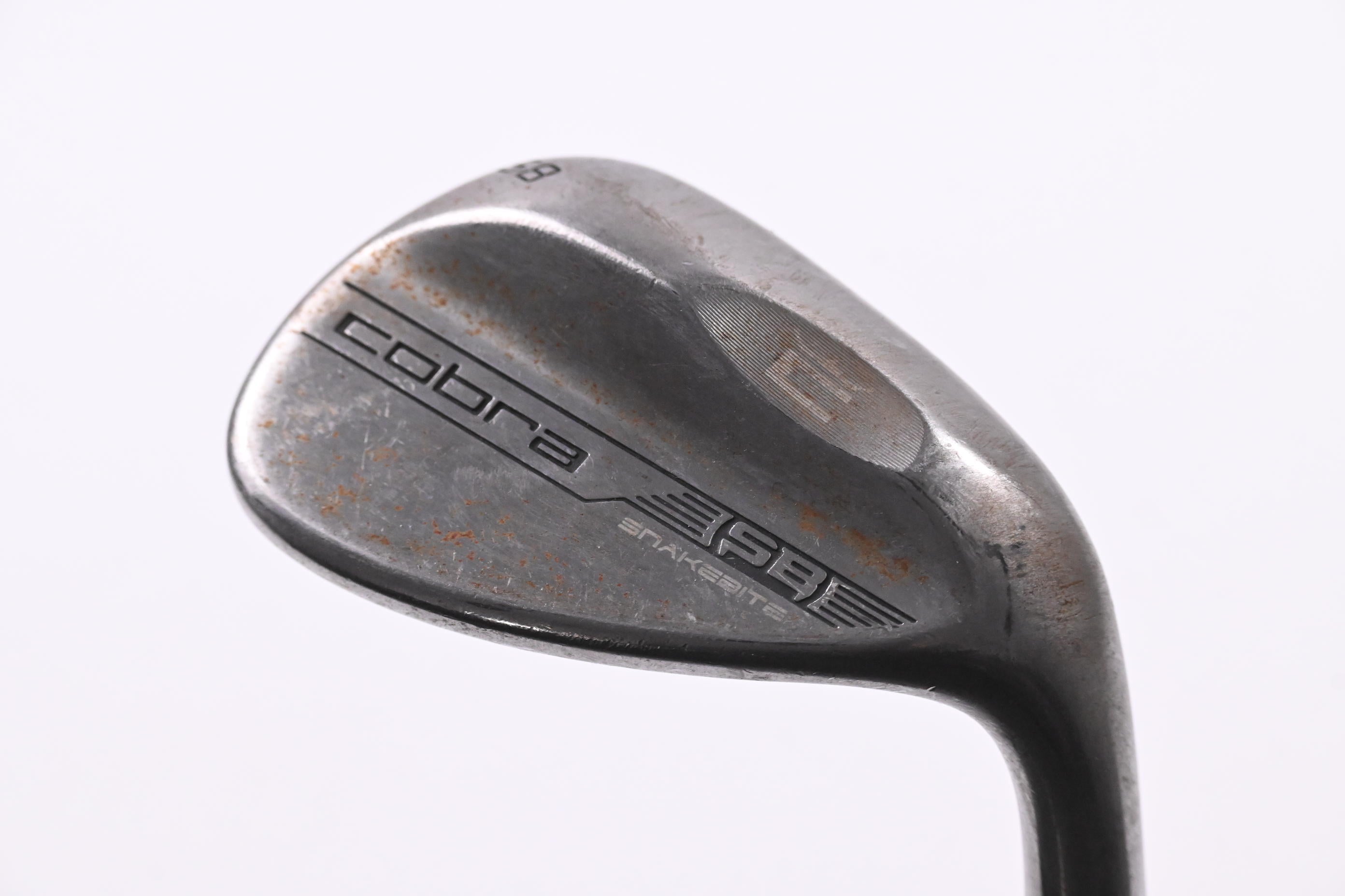 Cobra Snakebite Raw Lob Wedge / 60 Degree / Stiff Flex KBS Hi-Rev 2.0 125 Shaft