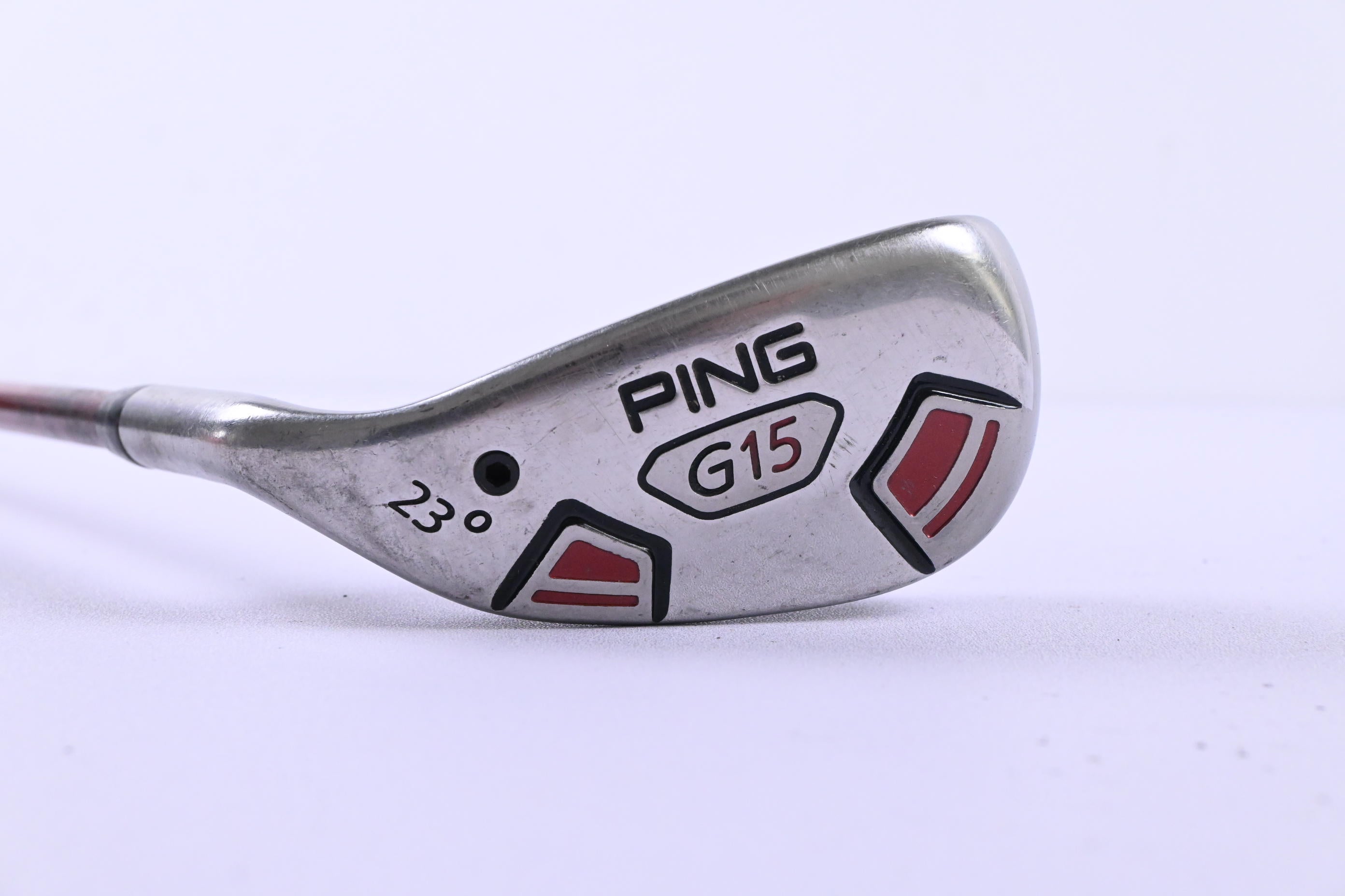 Left Hand Ping G15 #4 Hybrid / 23 Degree / Regular Flex Ping TFC 149H Shaft