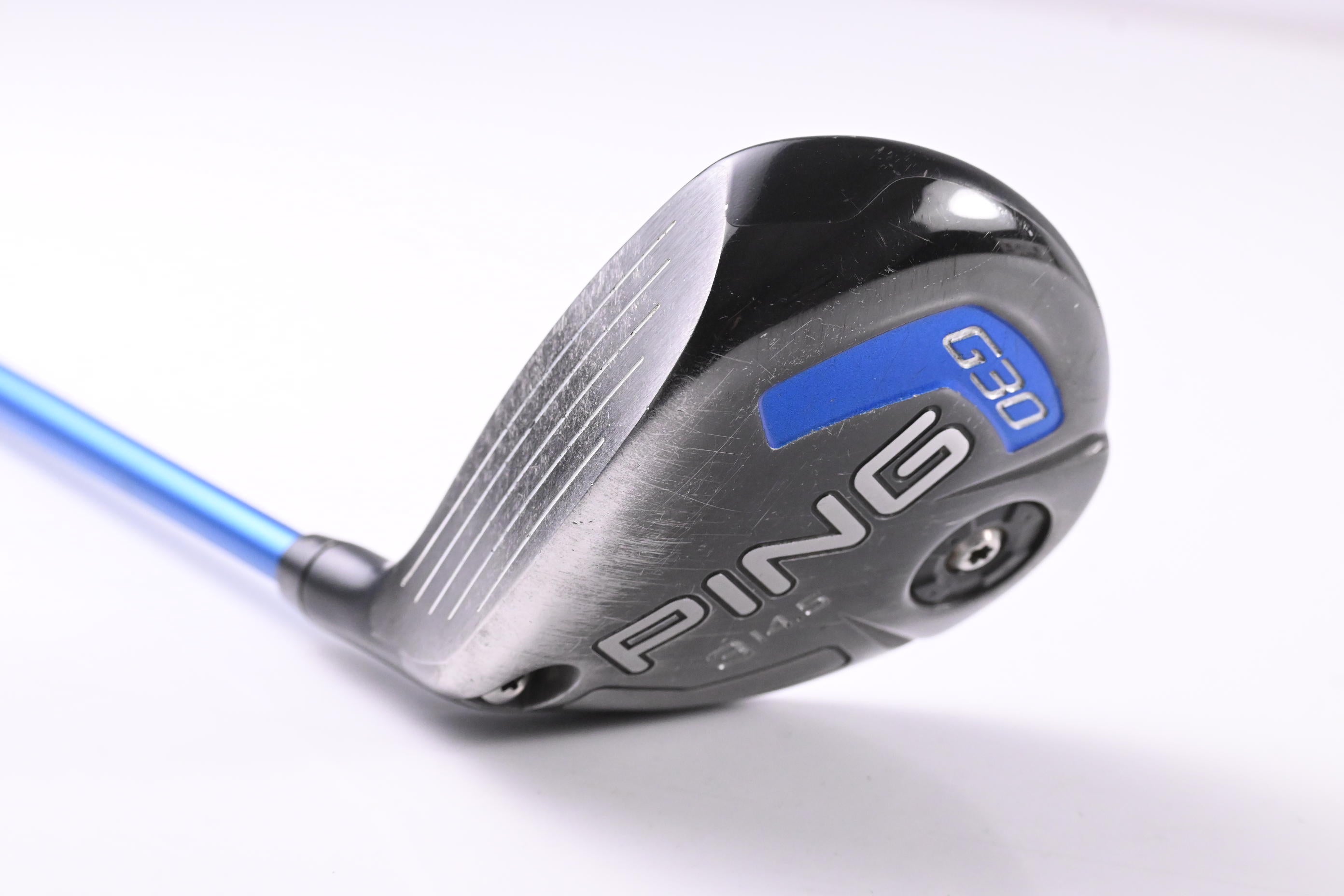 Left Hand Ping G30 #3 Wood / 14.5 Degree / Regular Flex Ping TFC 419 Shaft