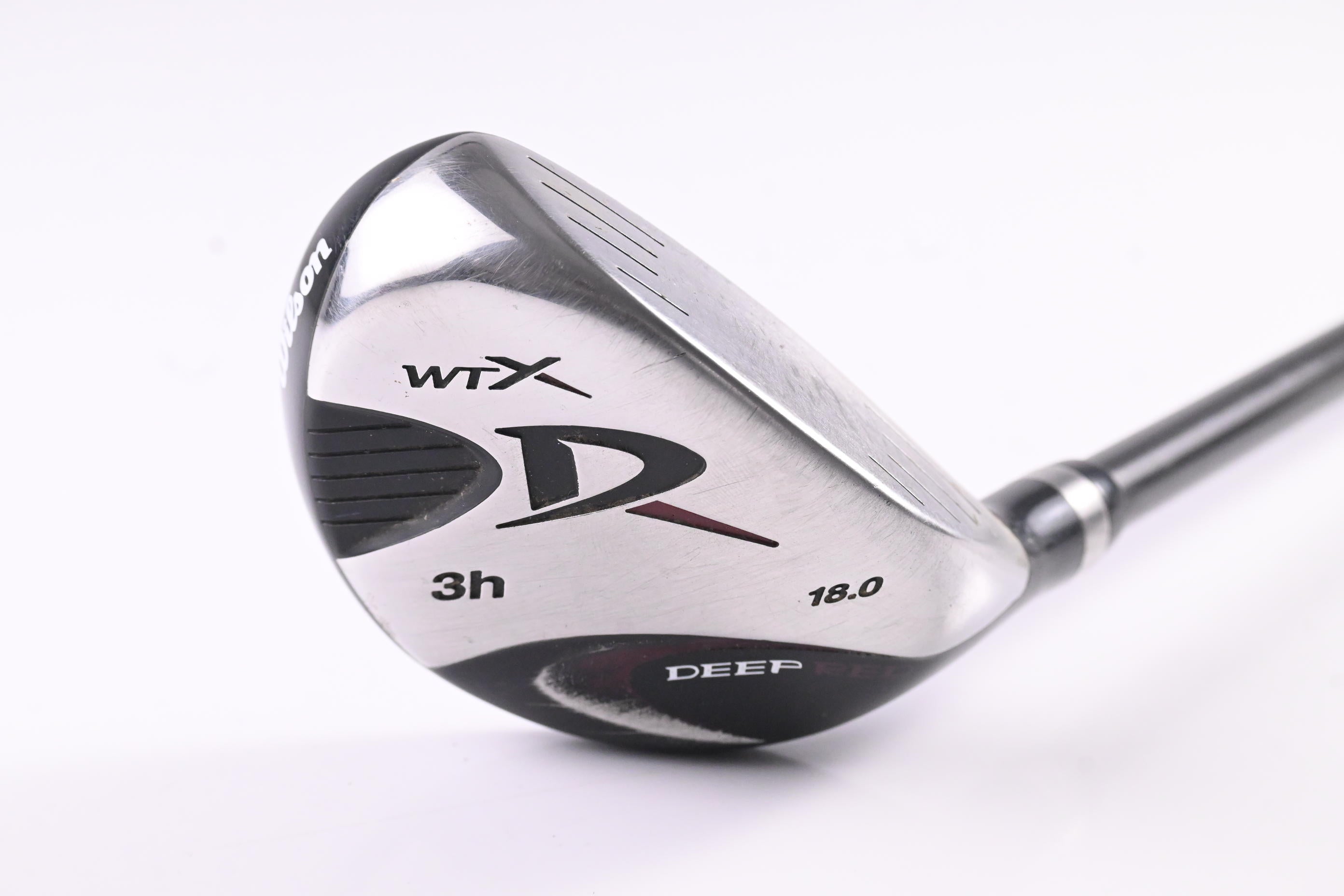 Wilson Deep Red WTX #3 Hybrid / 18 Degree / Regular Flex Wilson Shaft