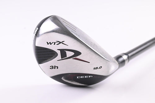 Wilson Deep Red WTX #3 Hybrid / 18 Degree / Regular Flex Wilson Shaft